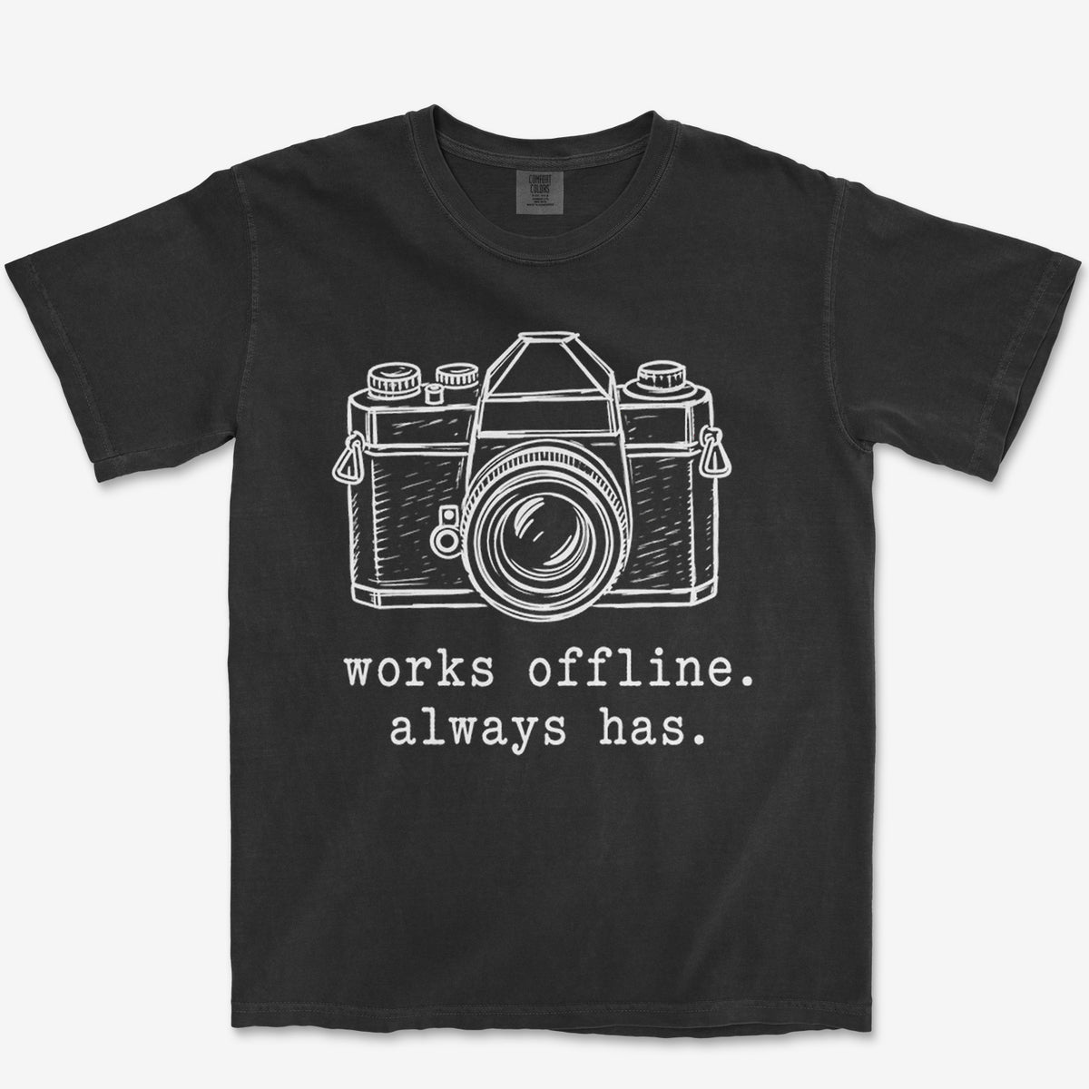 Works Offline Heavyweight Tee