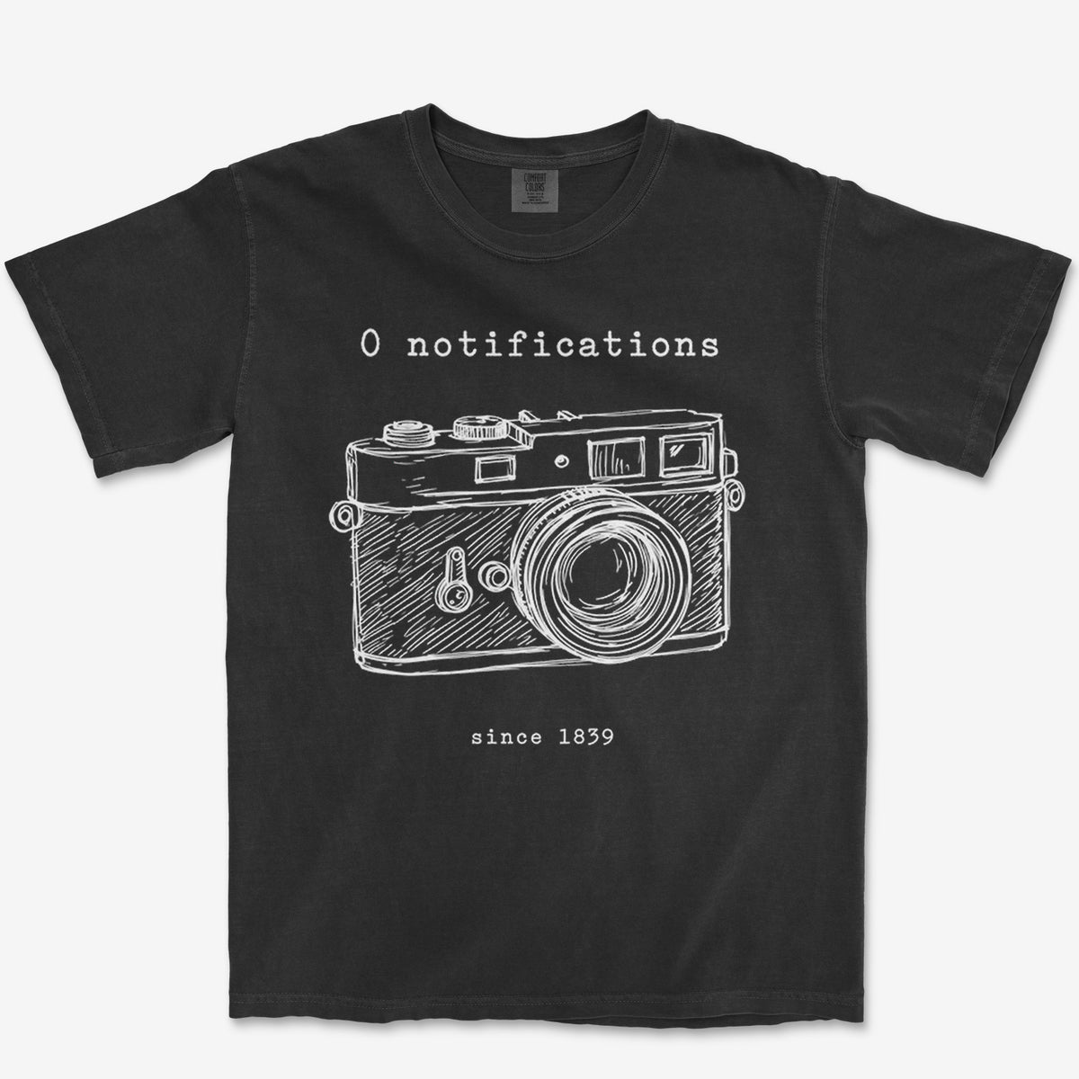 Zero Notifications Heavyweight Tee