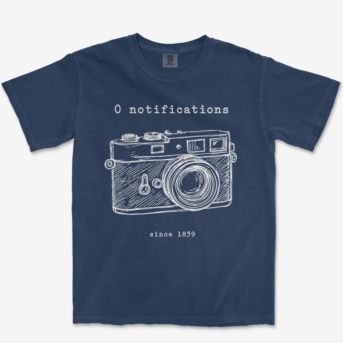 Zero Notifications Heavyweight Tee