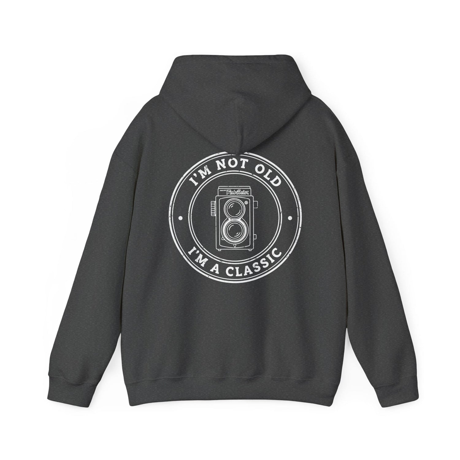 Hoodie Dark Heather / S I'm A Classic - Pullover Hoodie