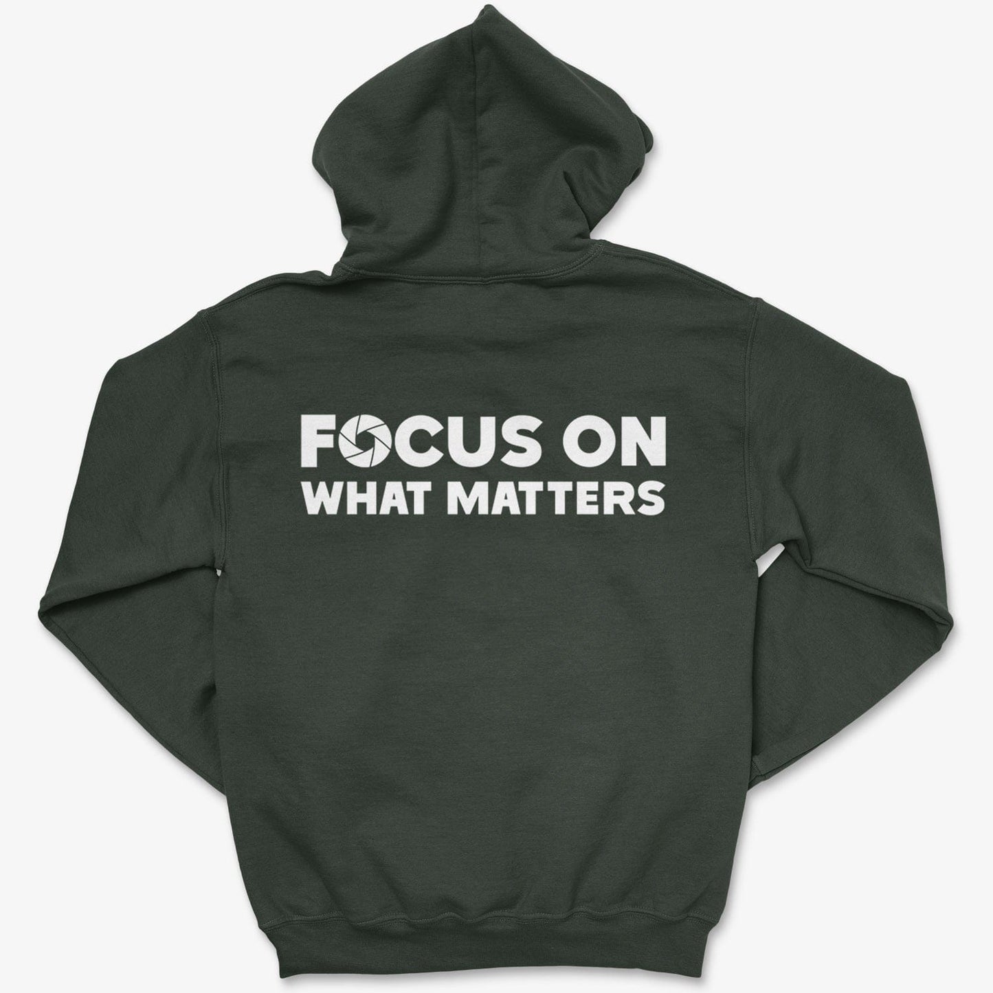 Hoodie Forest Green / S Focus On - Zip Hoodie