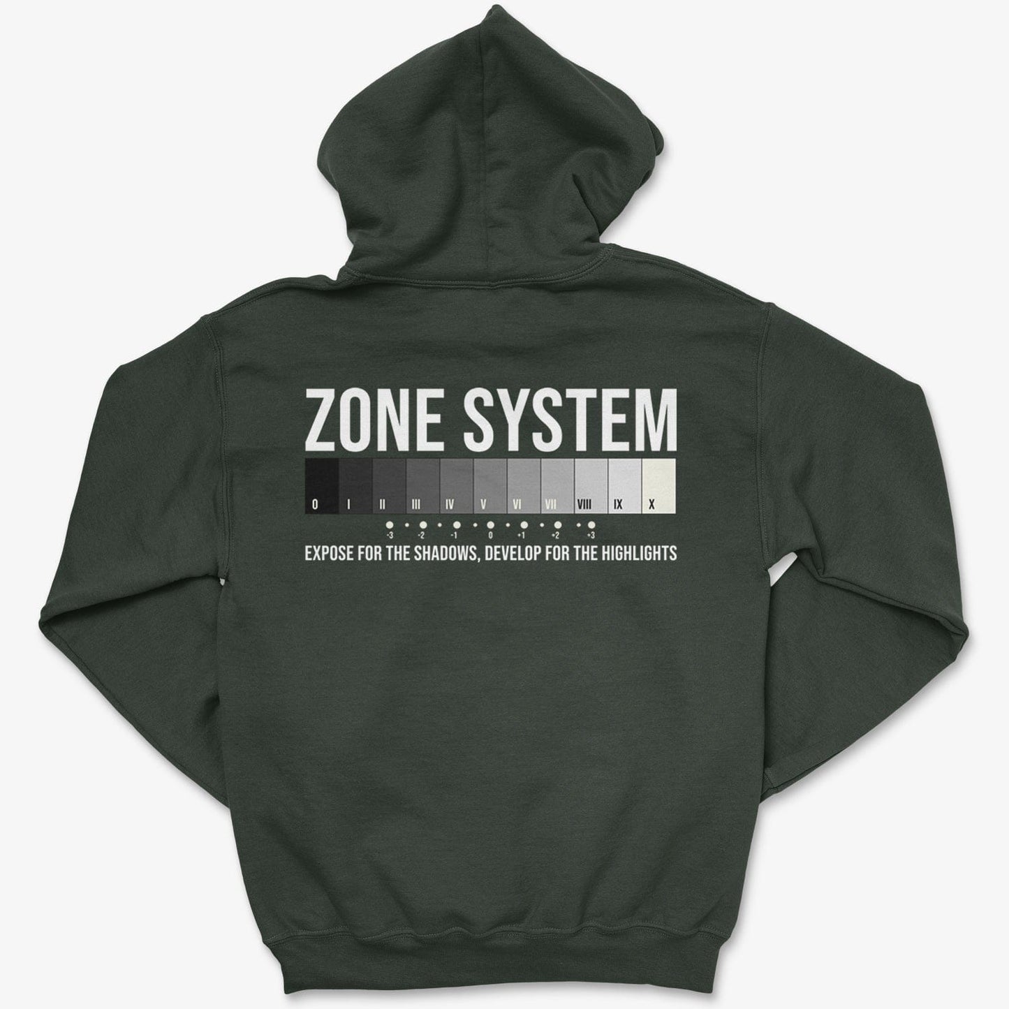 Hoodie Forest Green / S Zone System - Zip Hoodie