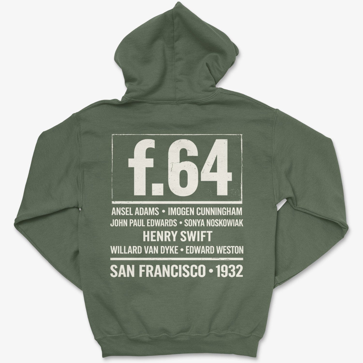 Hoodie Military Green / S f.64 - Pullover Hoodie
