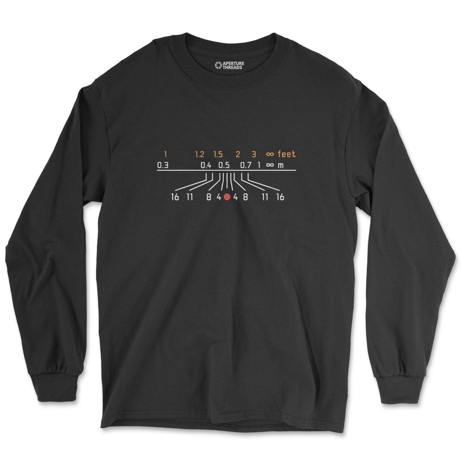 Long-sleeve Black / M Field Scale - Long Sleeve