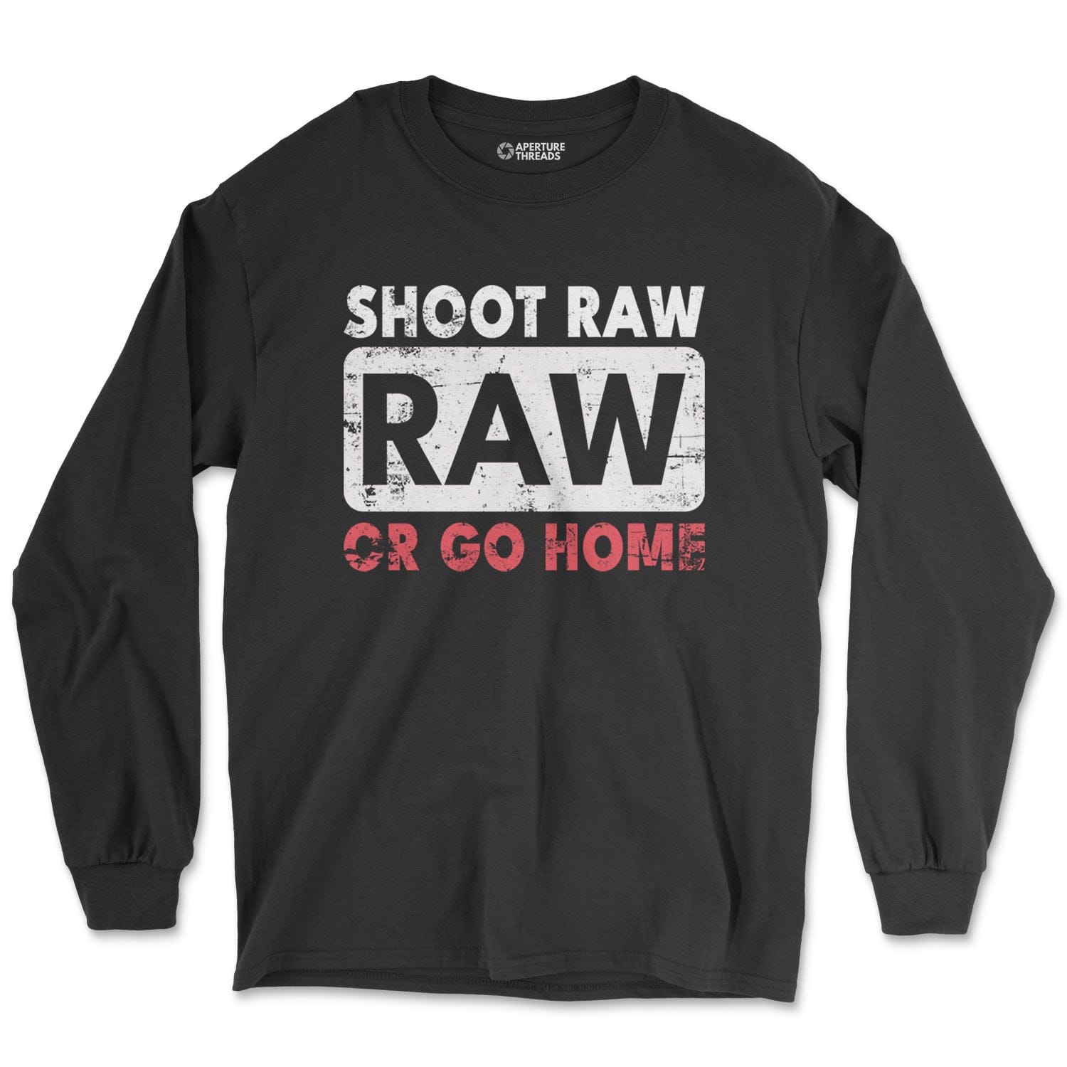 Long-sleeve Black / S Shoot RAW - Long Sleeve