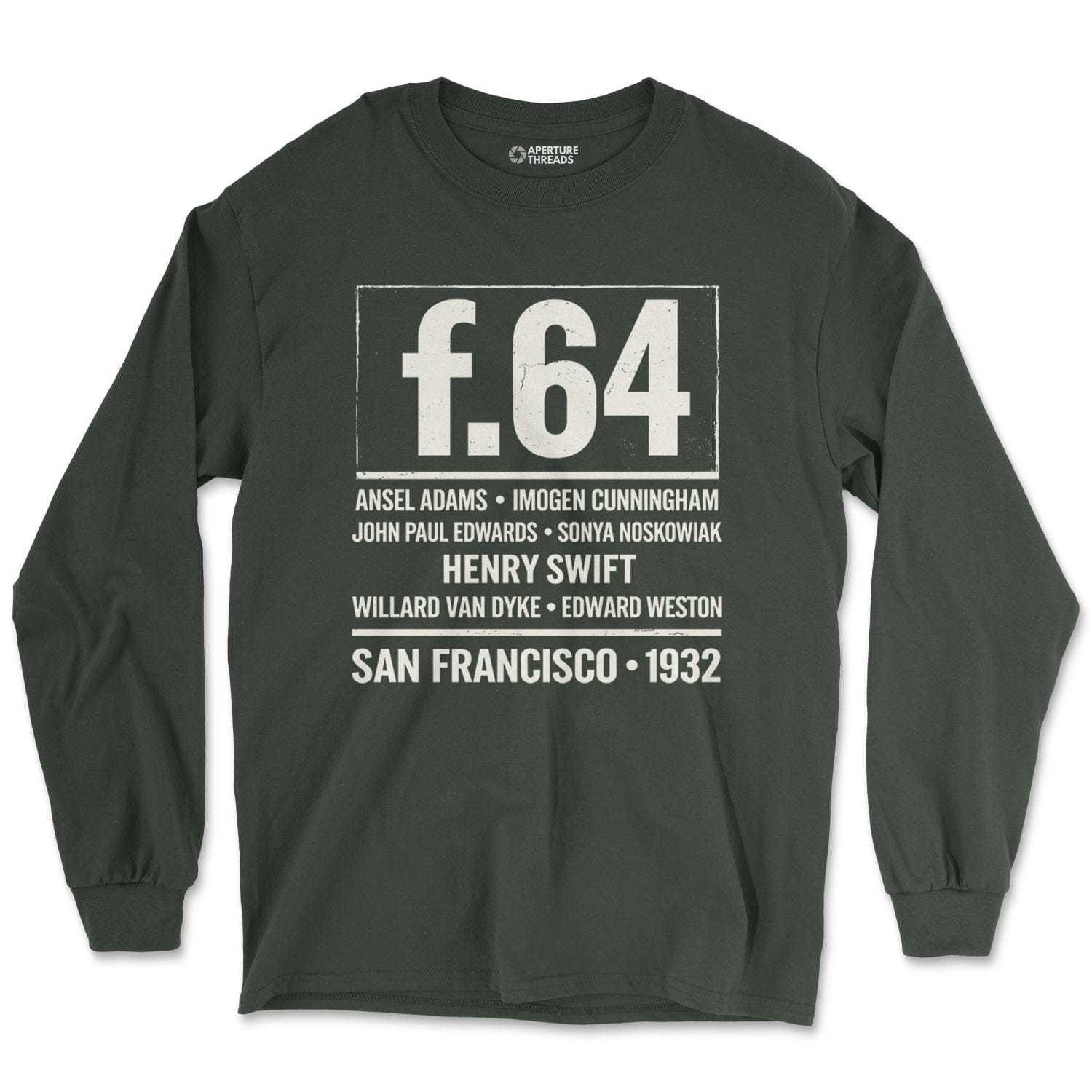 Long-sleeve Forest Green / S f.64 - Long Sleeve
