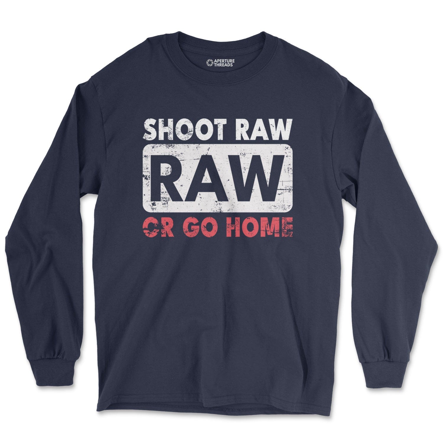 Long-sleeve Navy / S Shoot RAW - Long Sleeve