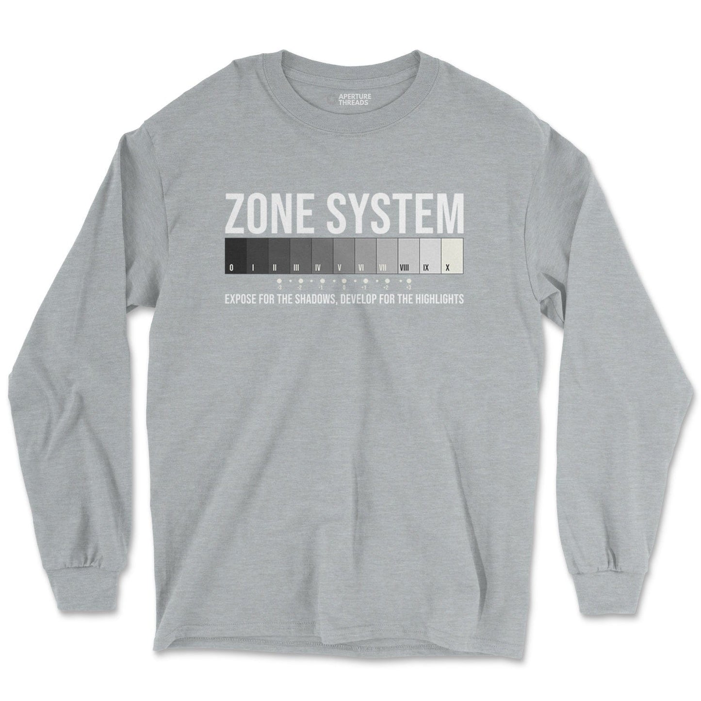 Long-sleeve Sport Grey / M Zone System - Long Sleeve