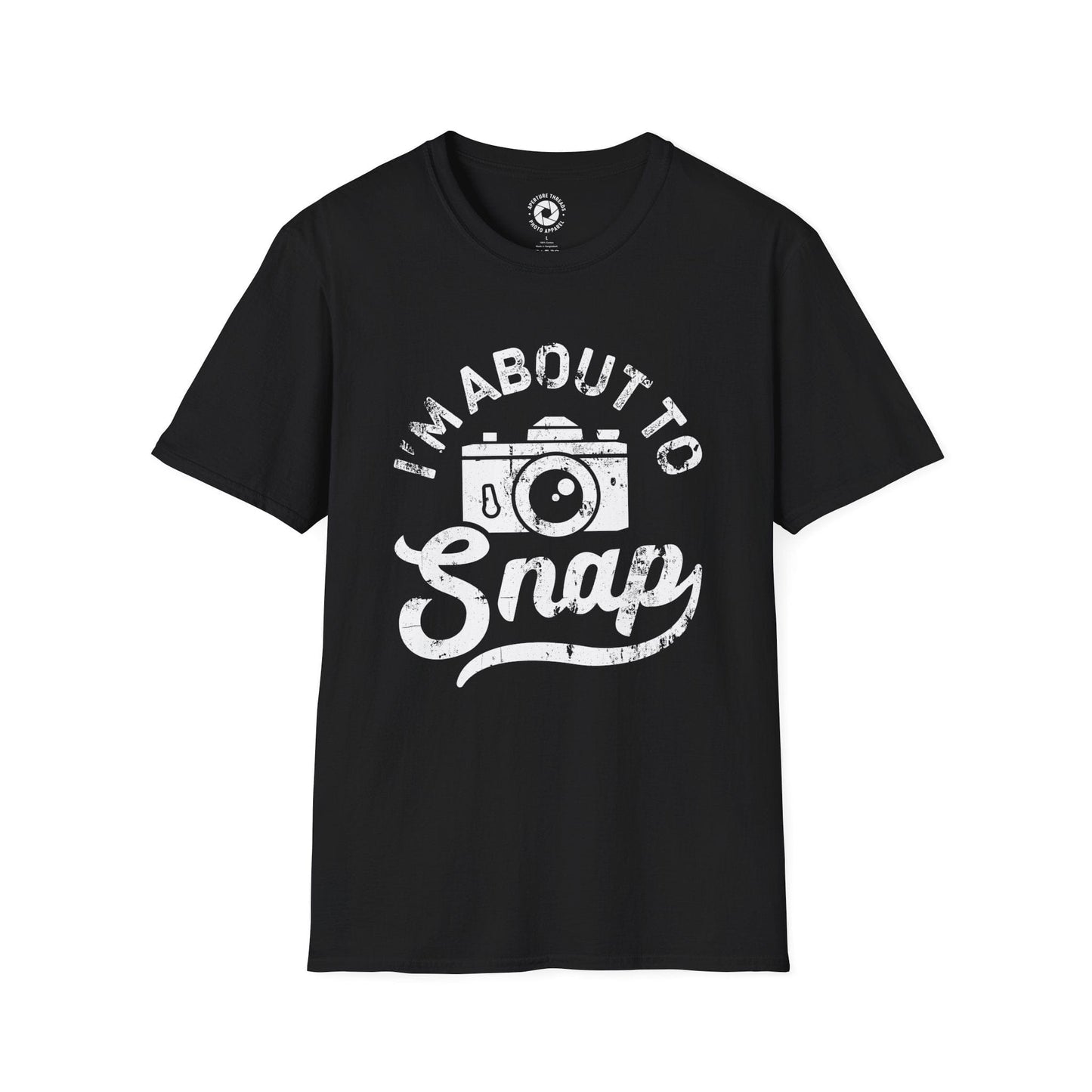 T-Shirt Black / S About To Snap T-Shirt