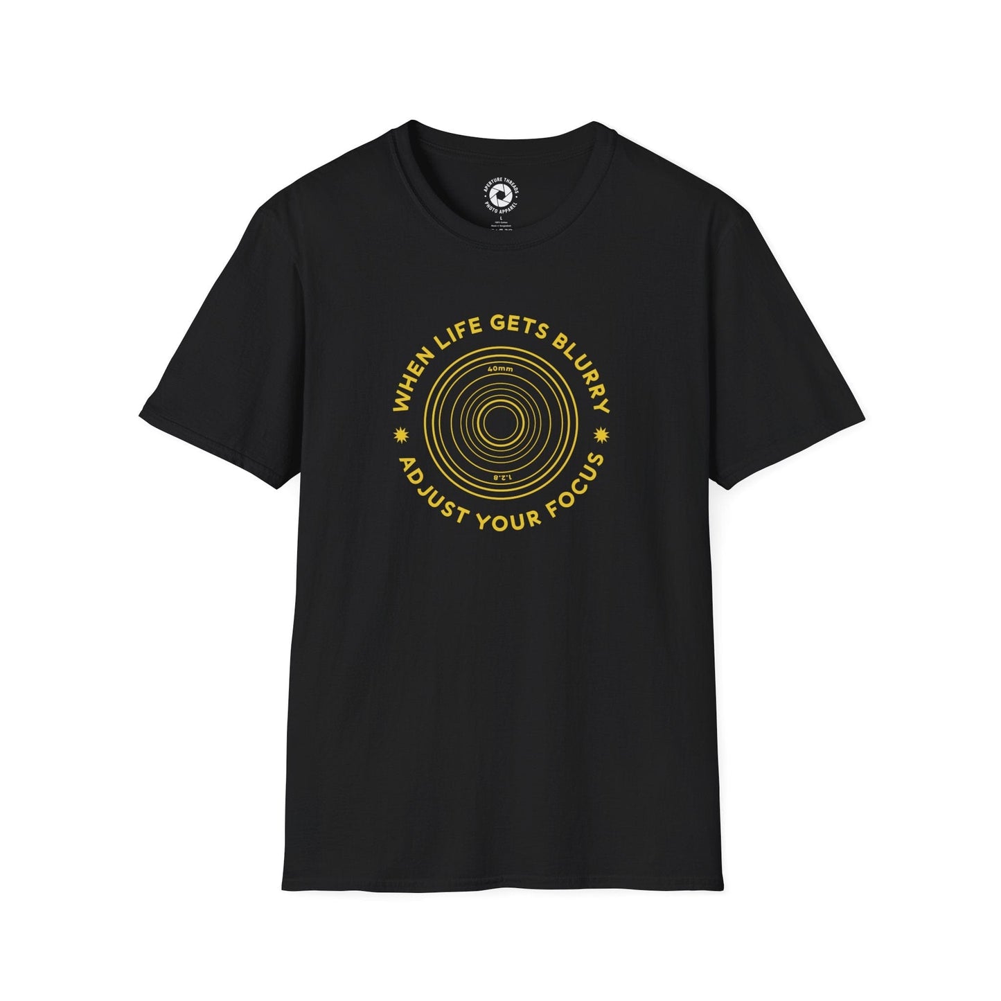 T-Shirt Black / S Adjust Focus T-Shirt