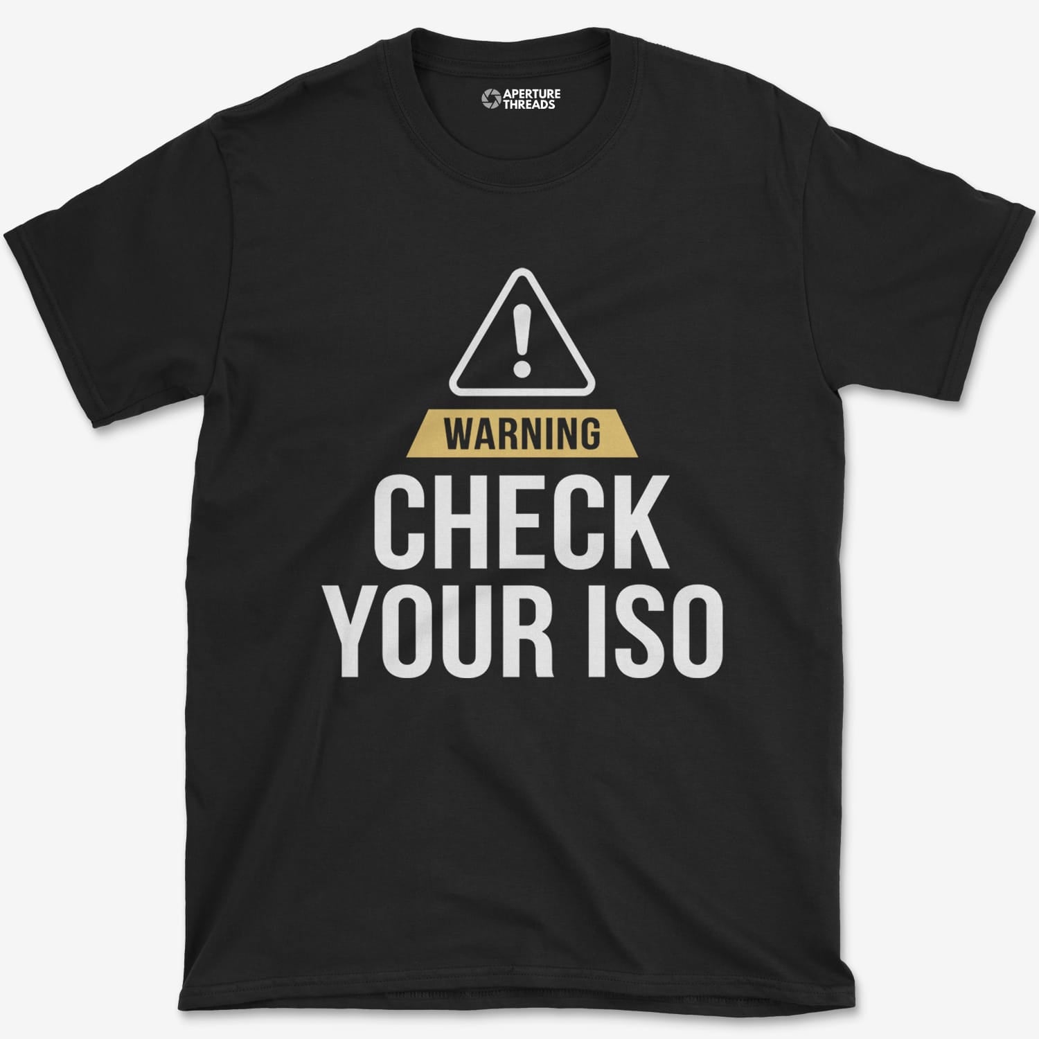 T-Shirt Black / S Check ISO T-Shirt
