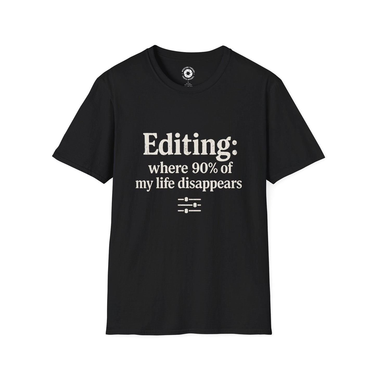 T-Shirt Black / S Editing T-Shirt