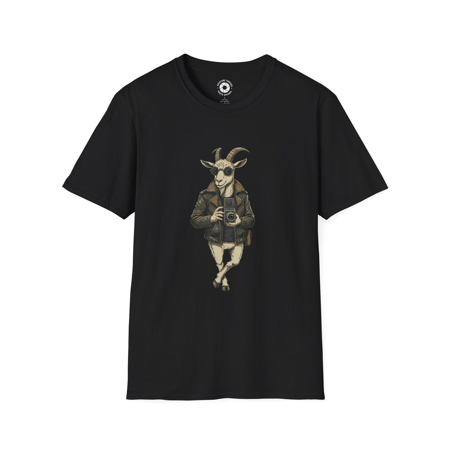 T-Shirt Black / S Goat Photographer T-Shirt