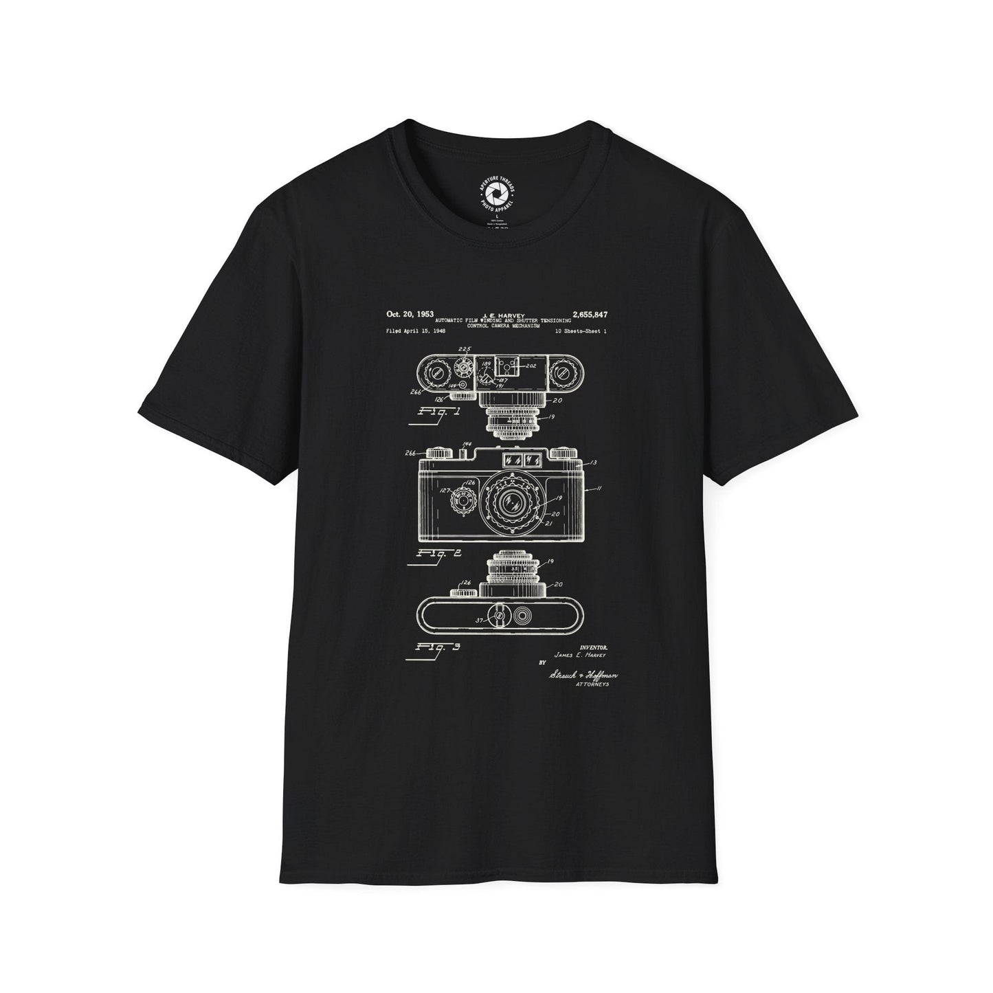 T-Shirt Black / S Harvey Blueprint T-Shirt