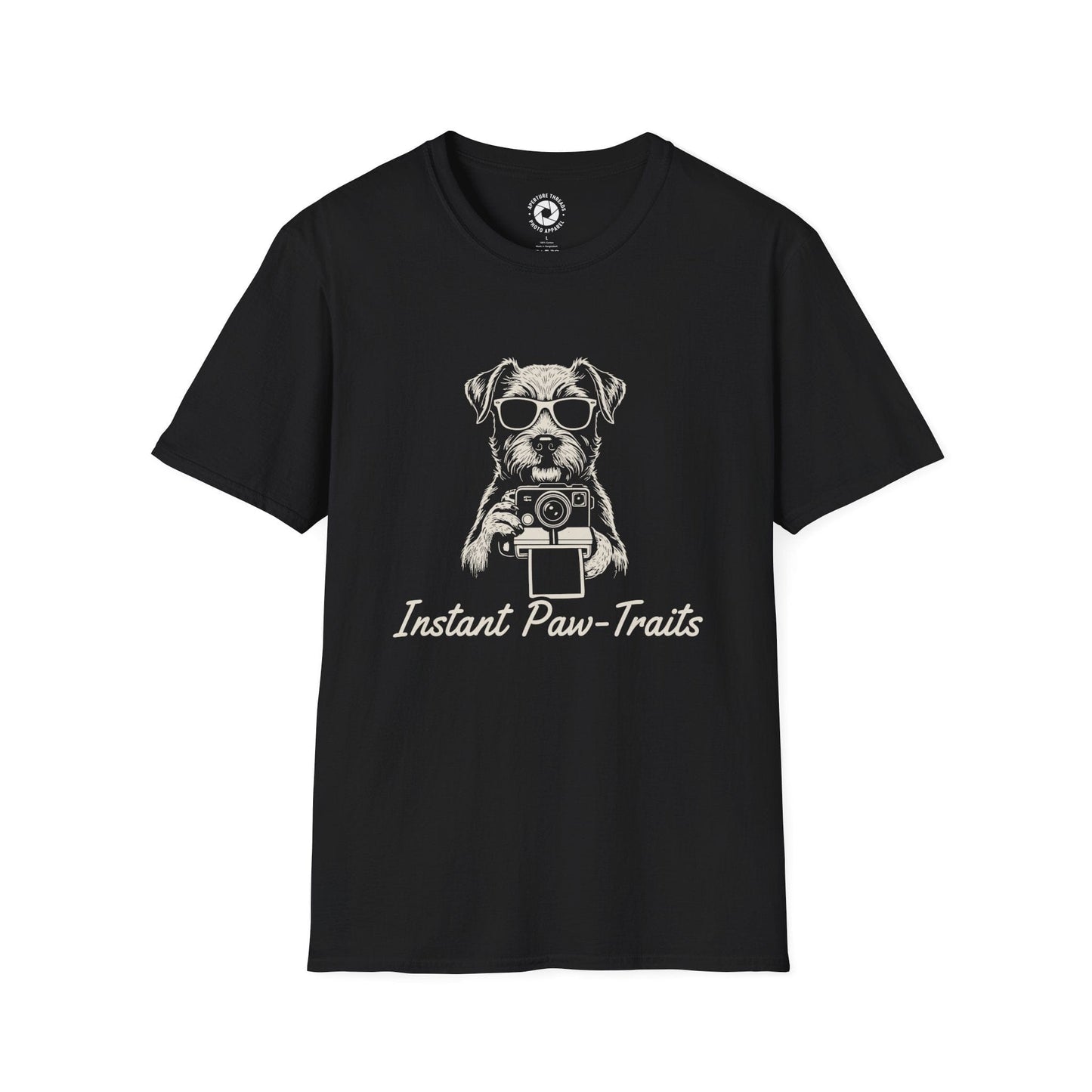 T-Shirt Black / S Instant Paw-Traits T-Shirt