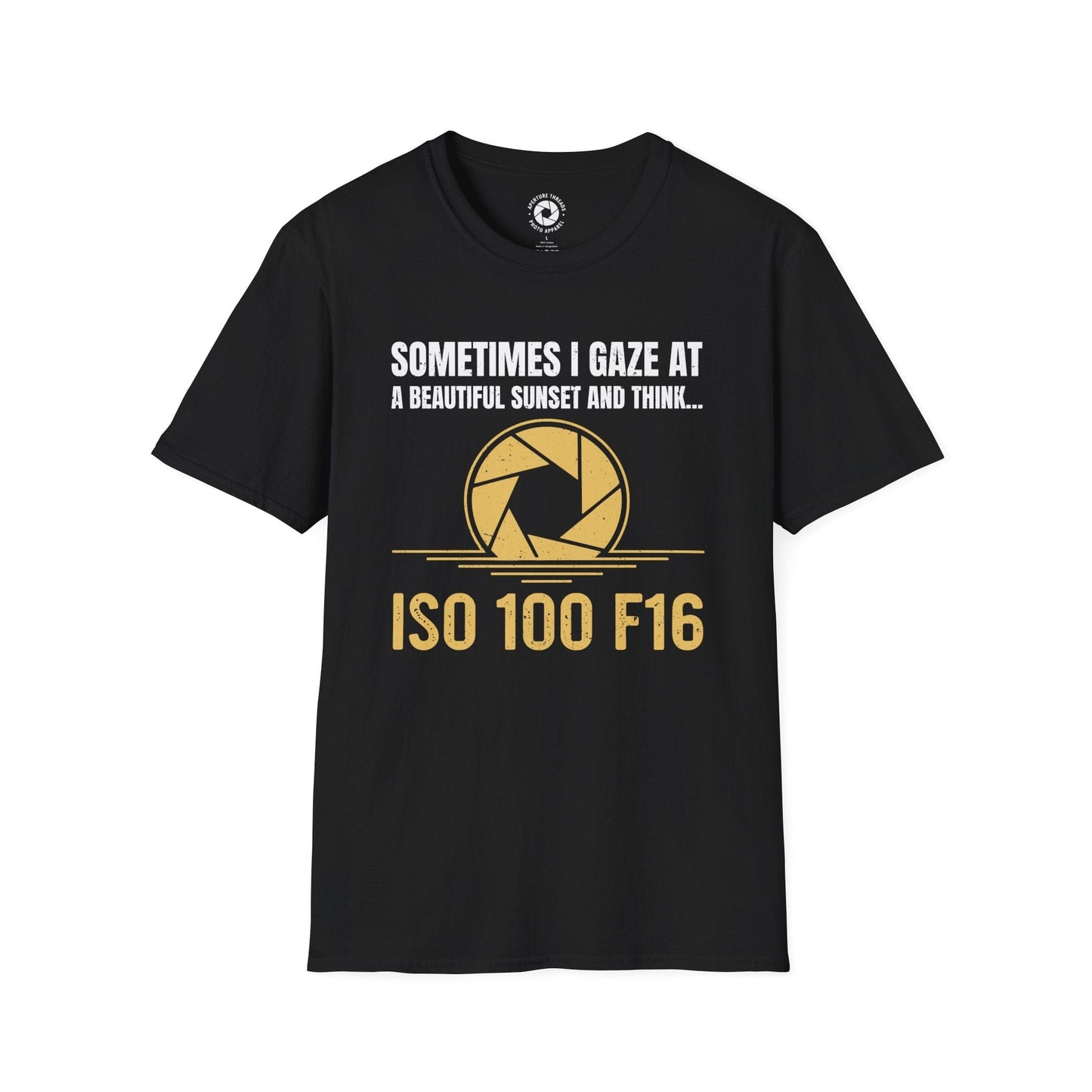 T-Shirt Black / S ISO 100 F16 T-Shirt