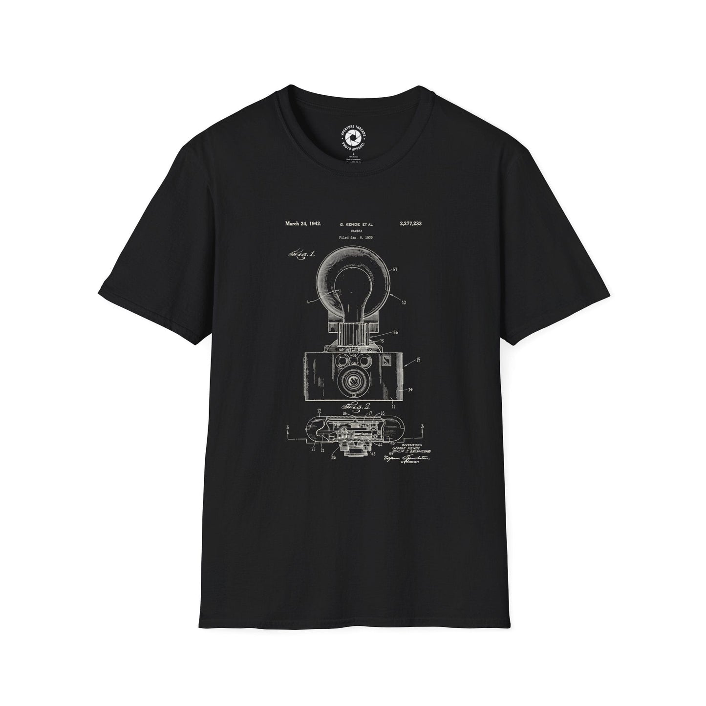 T-Shirt Black / S Kende Blueprint T-Shirt