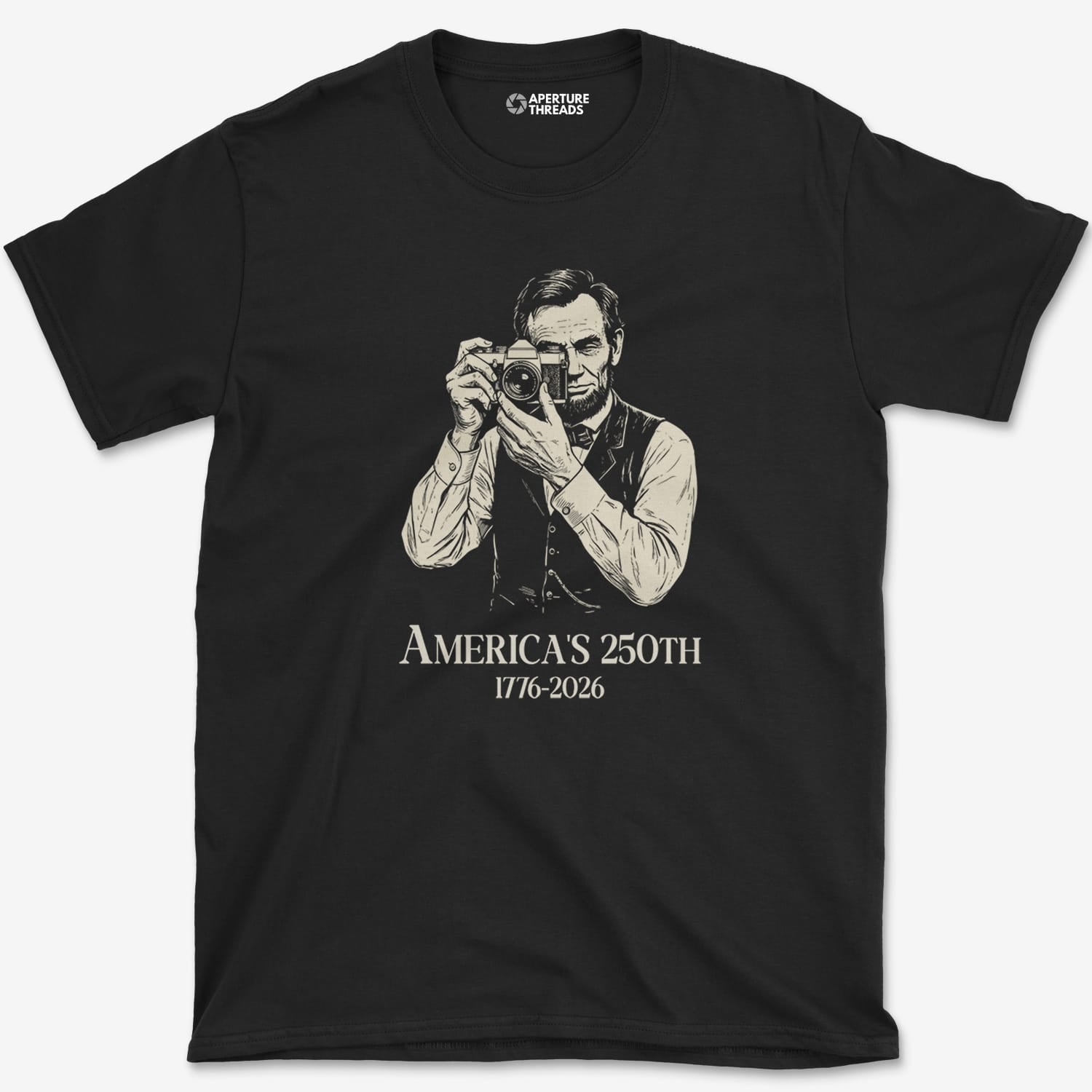 T-Shirt Black / S Lincoln 250th T-Shirt