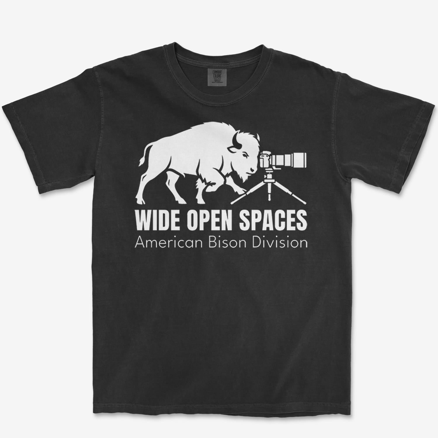 T-Shirt Black / S Open Spaces Heavyweight Tee