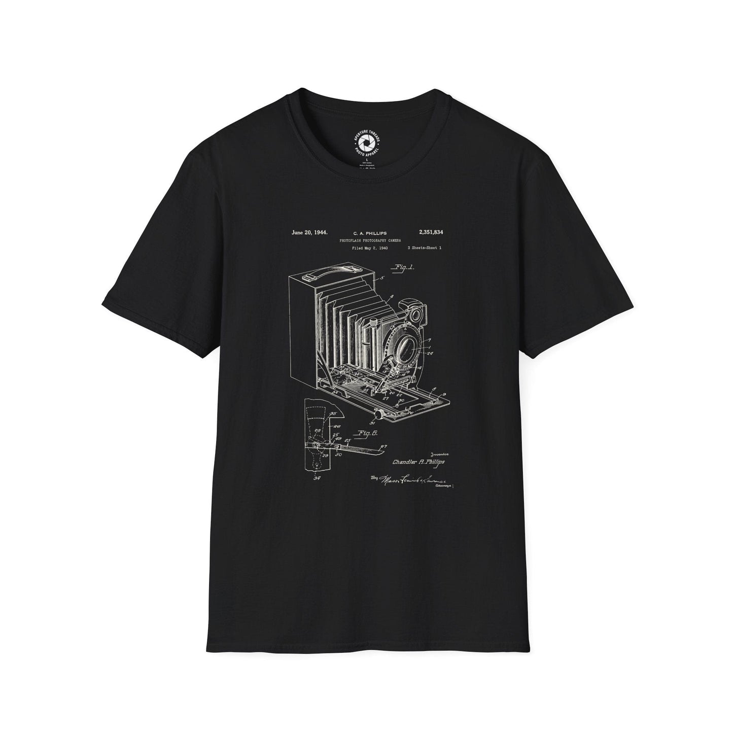 T-Shirt Black / S Philips Blueprint T-Shirt