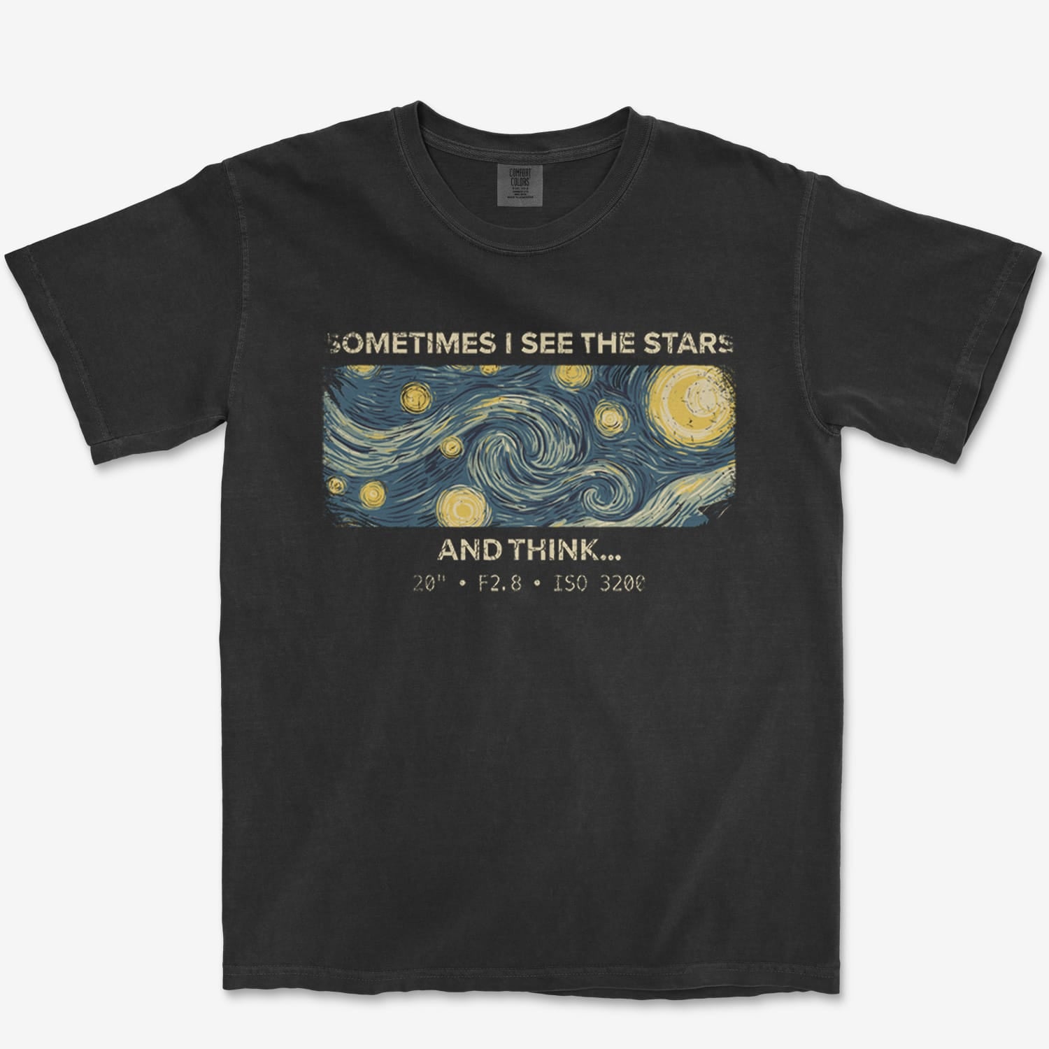 T-Shirt Black / S See The Stars Heavyweight Tee