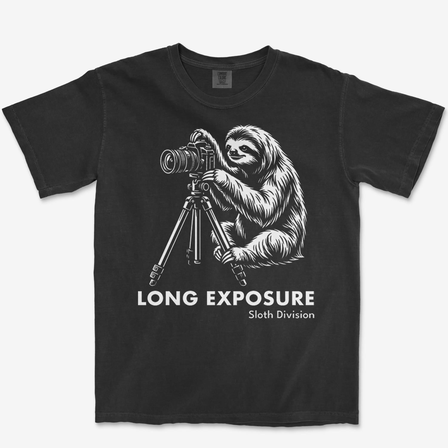 T-Shirt Black / S Sloth Exposure Heavyweight Tee