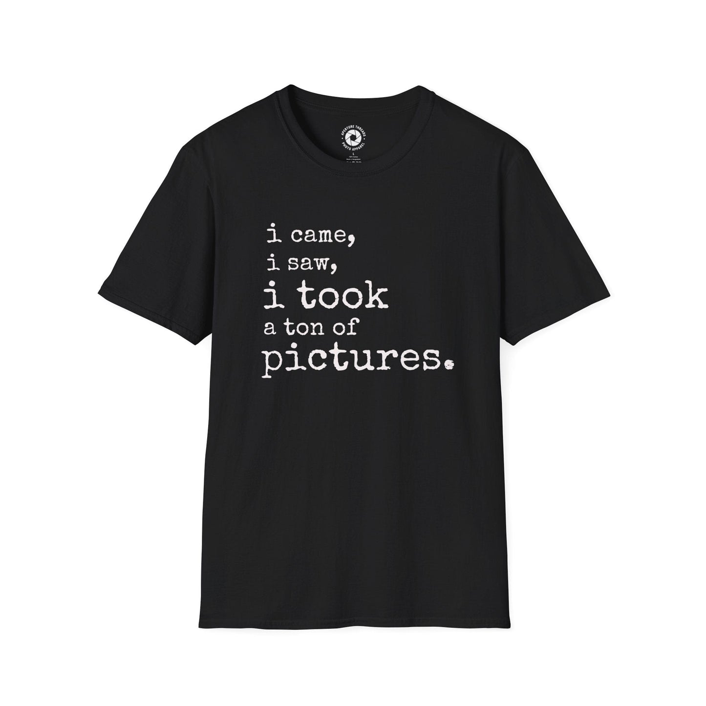 T-Shirt Black / S Ton Of Pictures T-Shirt