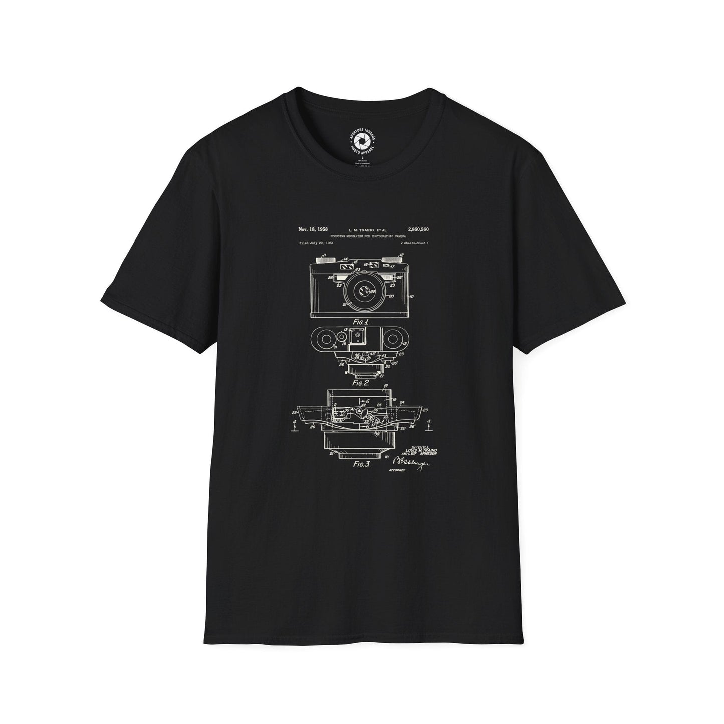 T-Shirt Black / S Tranio Blueprint T-Shirt
