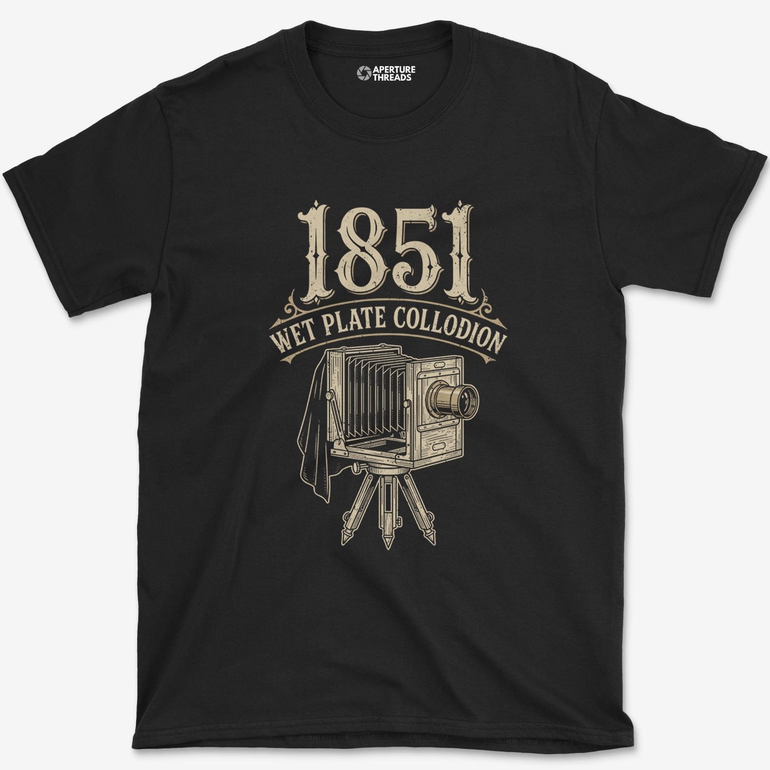 T-Shirt Black / S Wet Plate Collodion T-Shirt