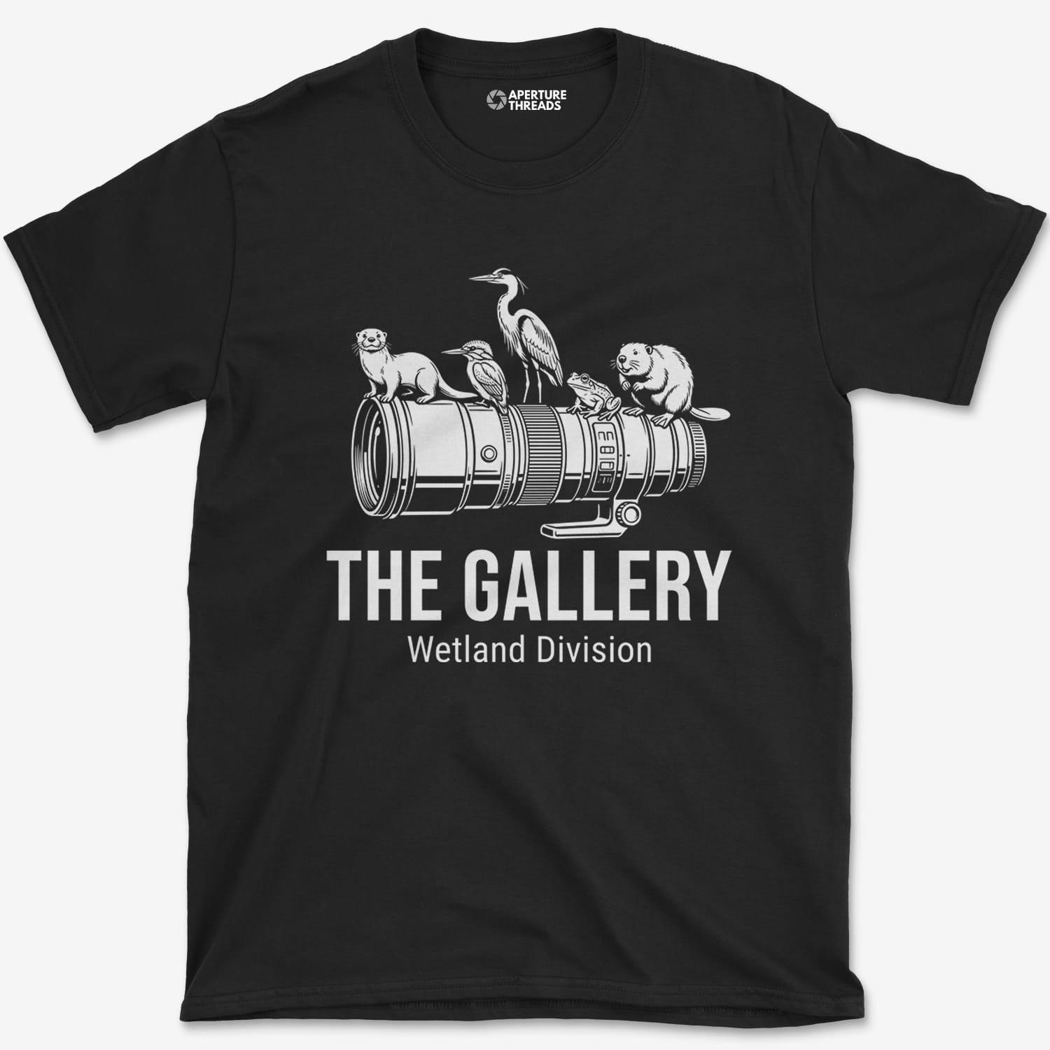 T-Shirt Black / S Wetland Gallery T-Shirt