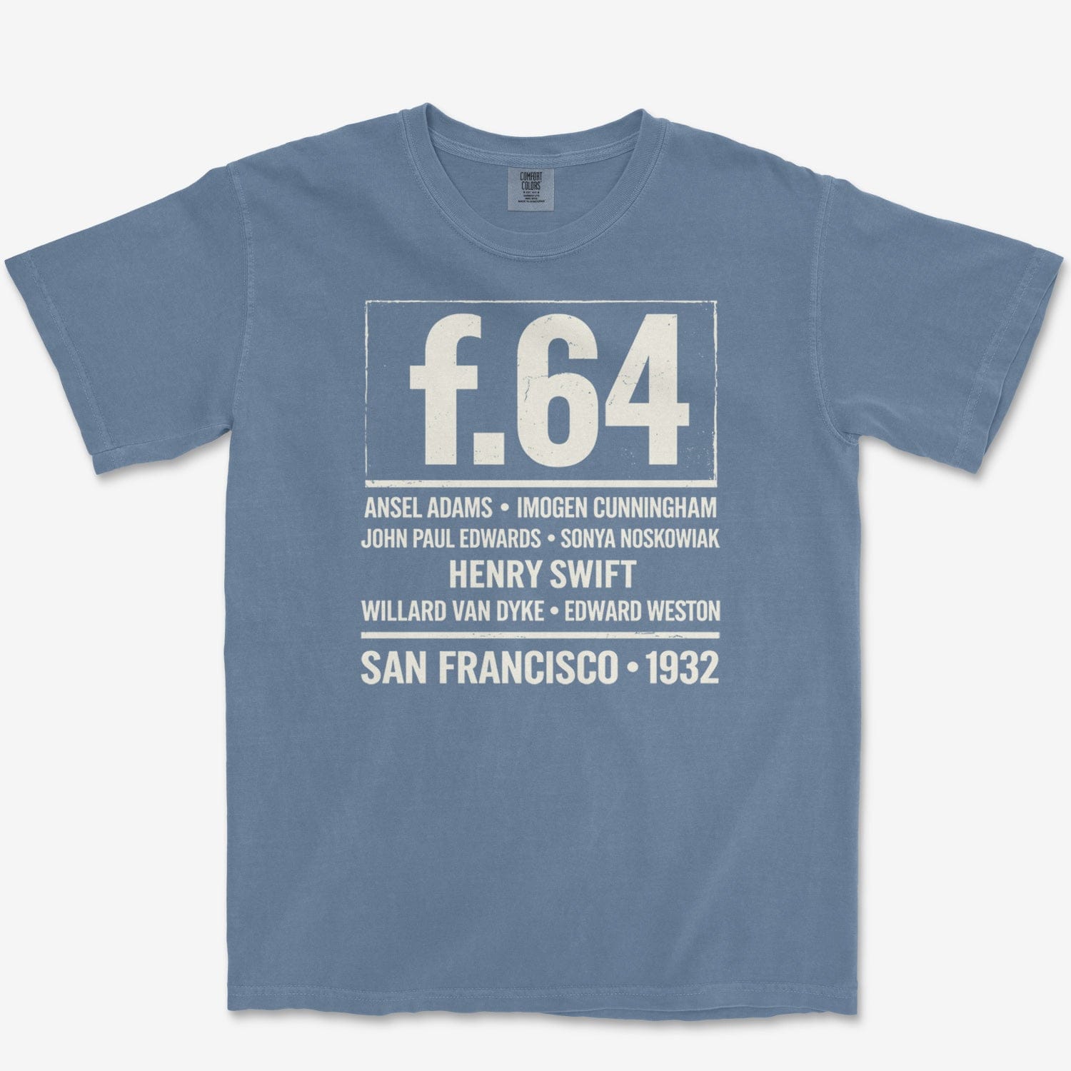 T-Shirt Blue Jean / S f.64 - Premium T-Shirt