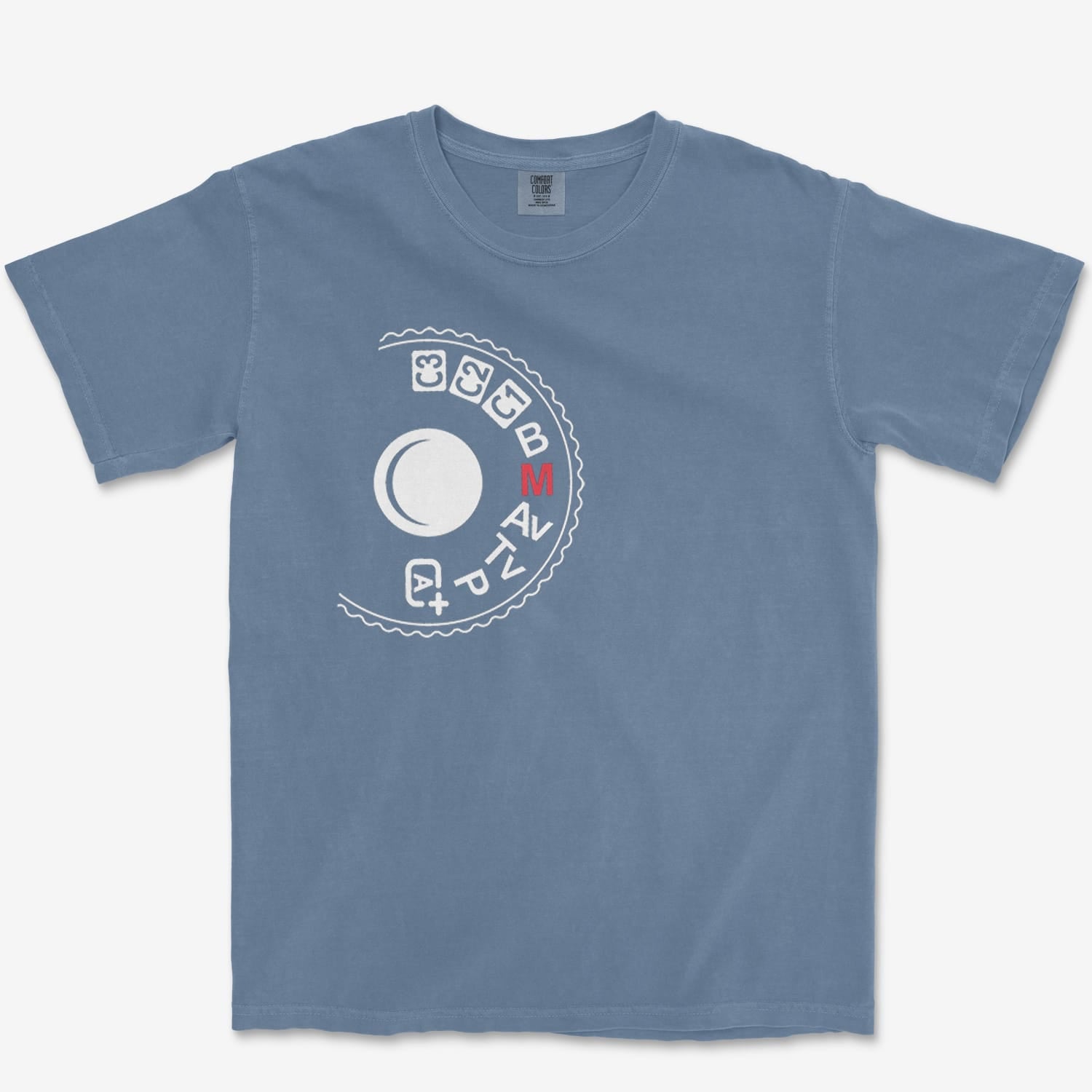 T-Shirt Blue Jean / S Manual Mode Heavyweight Tee