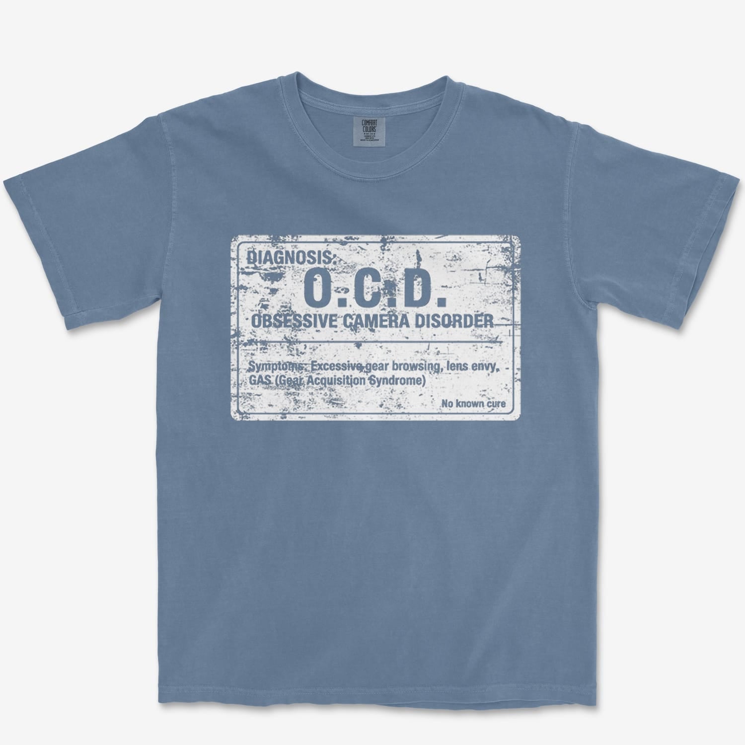 T-Shirt Blue Jean / S O.C.D. Heavyweight Tee