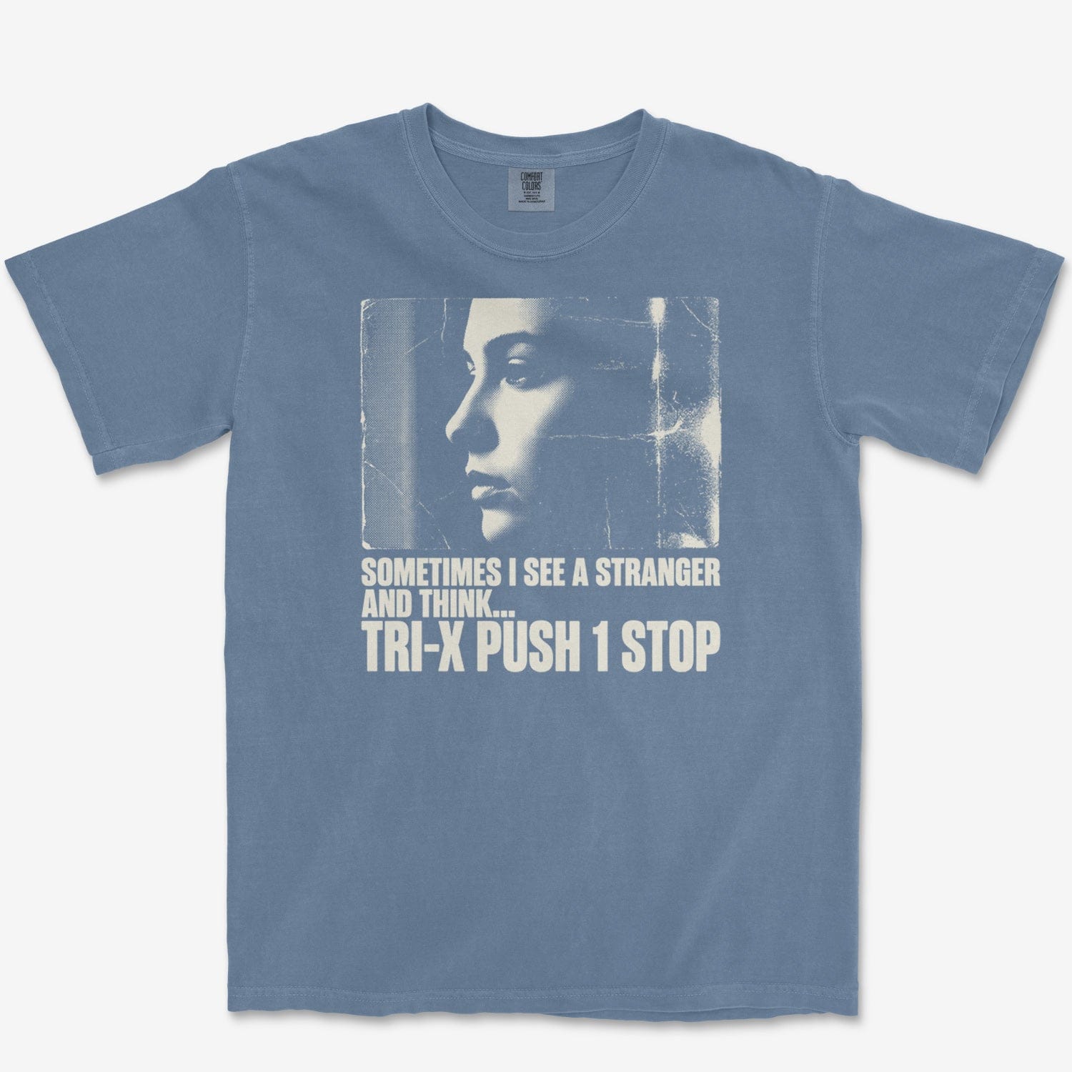T-Shirt Blue Jean / S See A Stranger - Premium T-Shirt