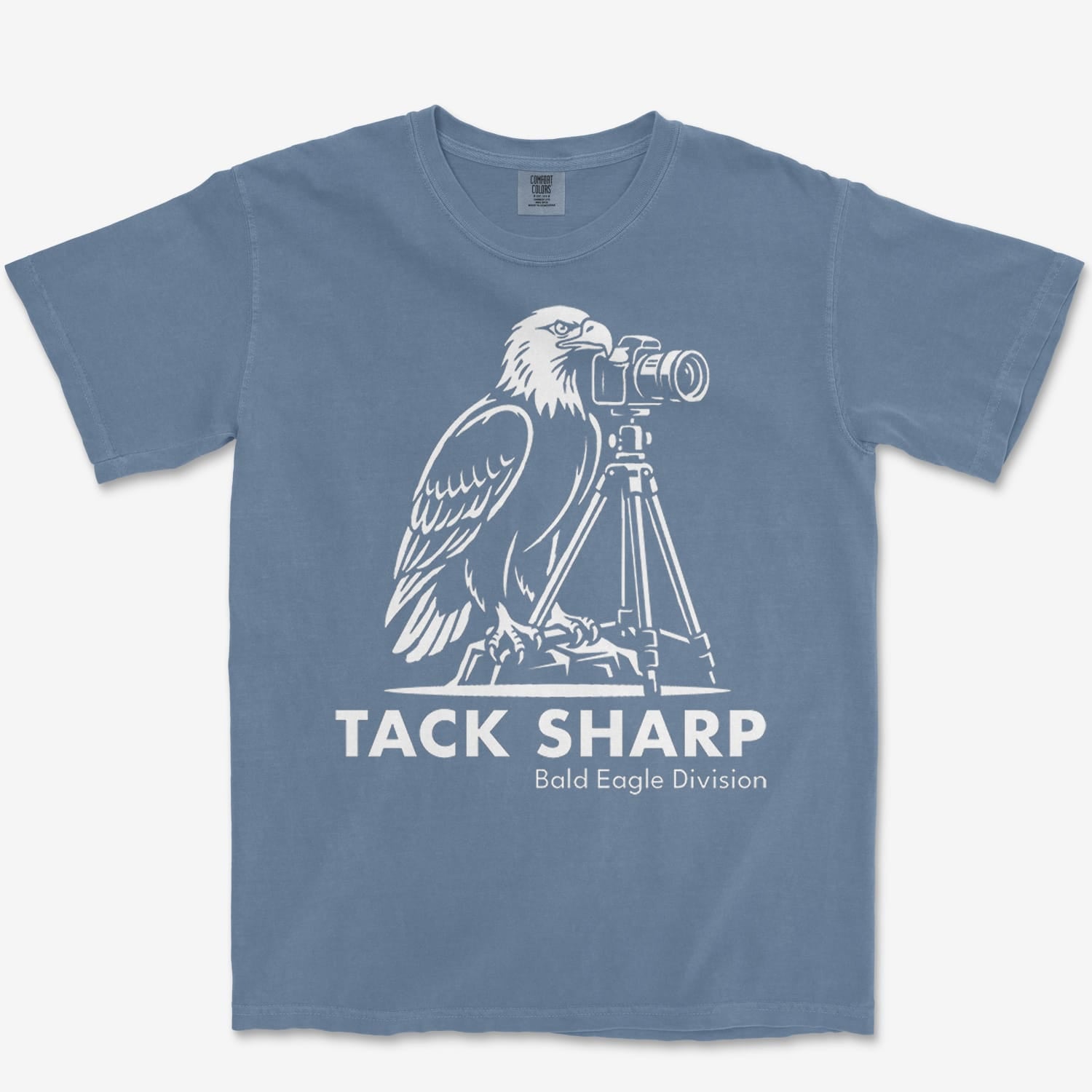 T-Shirt Blue Jean / S Tack Sharp Heavyweight Tee