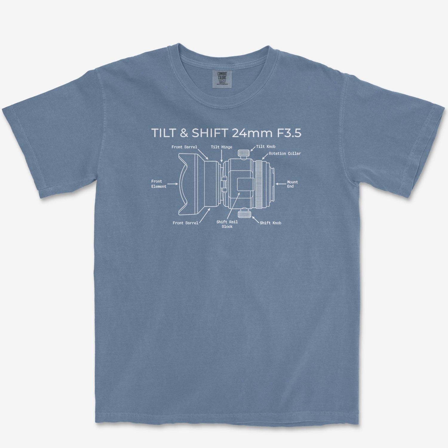 T-Shirt Blue Jean / S Tilt-Shift 24 BP - Premium T-Shirt