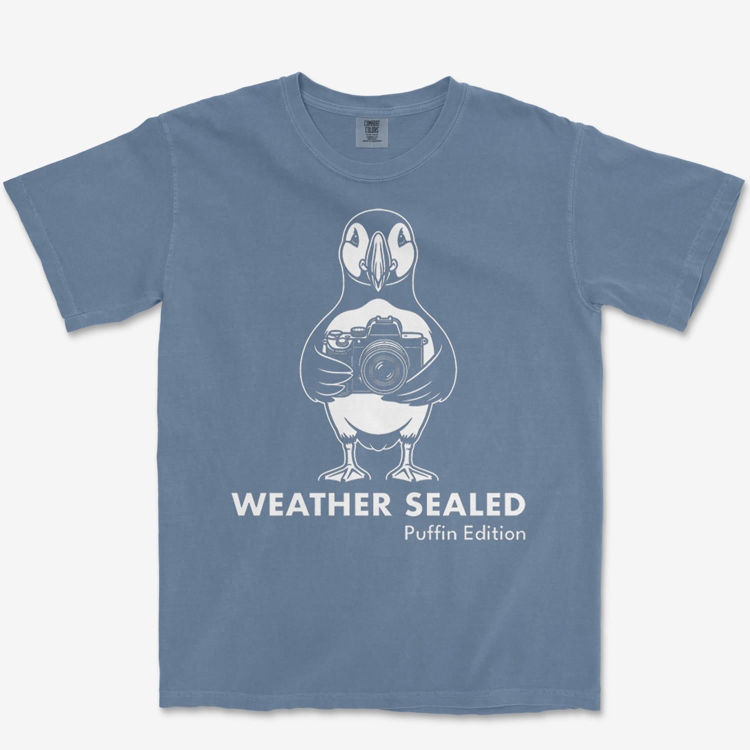 T-Shirt Blue Jean / S Weather Sealed Puffin Heavyweight Tee