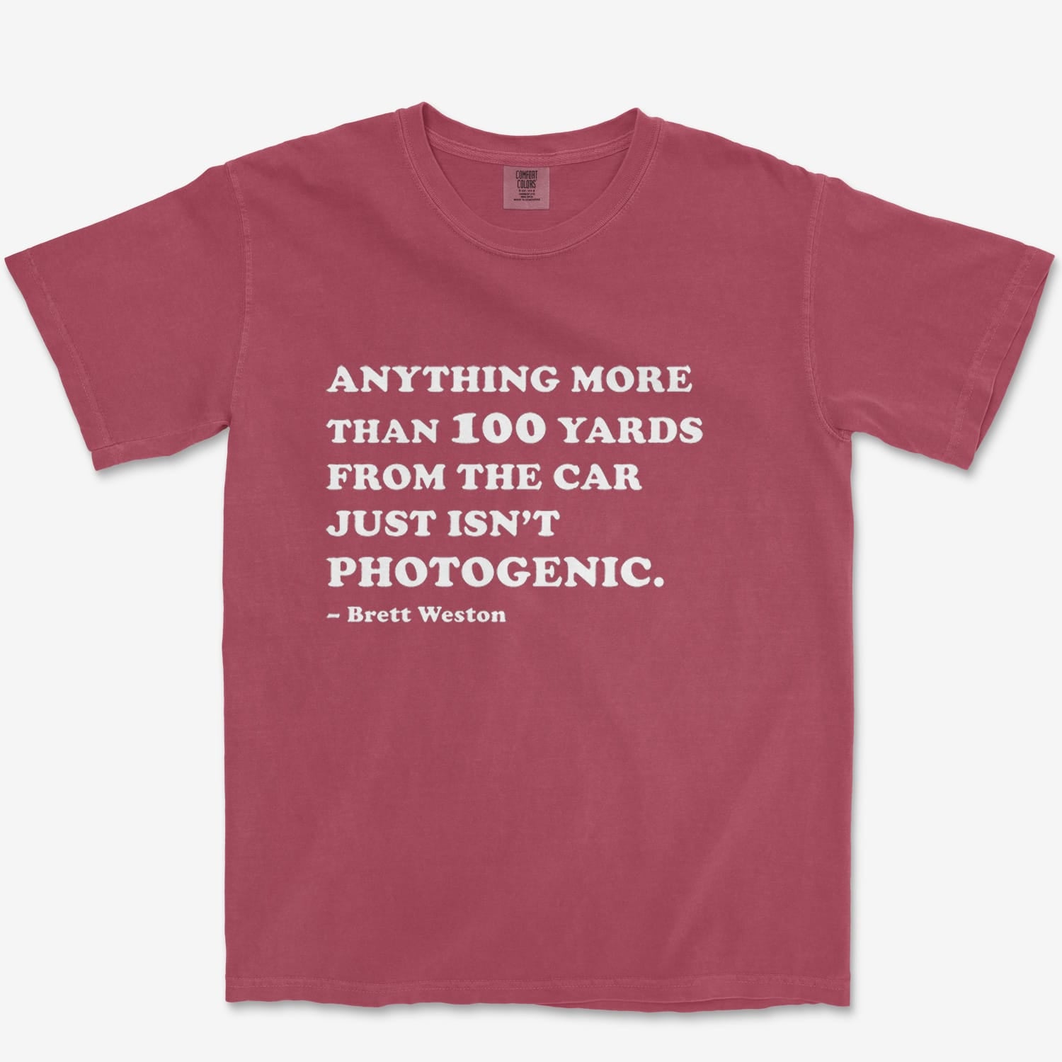 T-Shirt Brick / S 100 Yards Heavyweight Tee