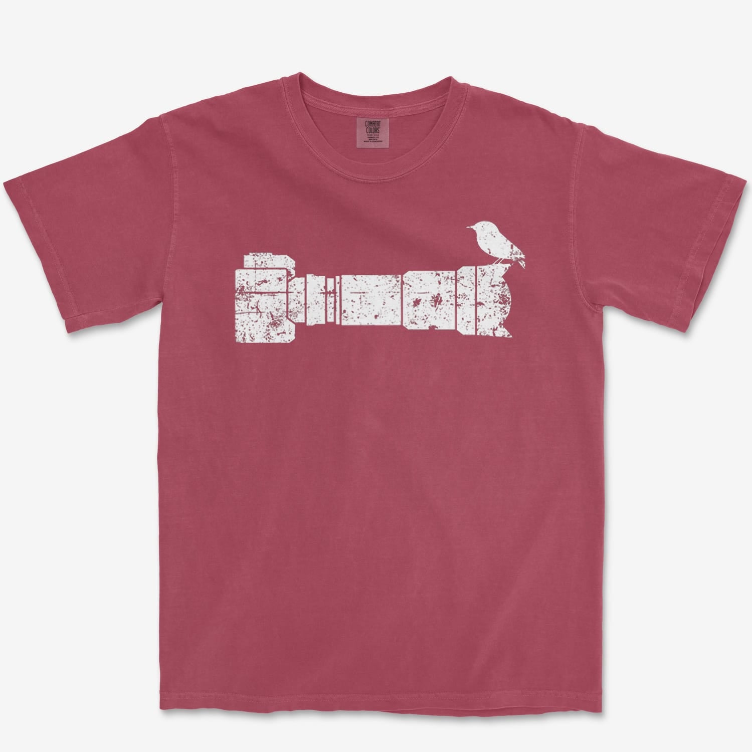 T-Shirt Brick / S Bird Camera Heavyweight Tee