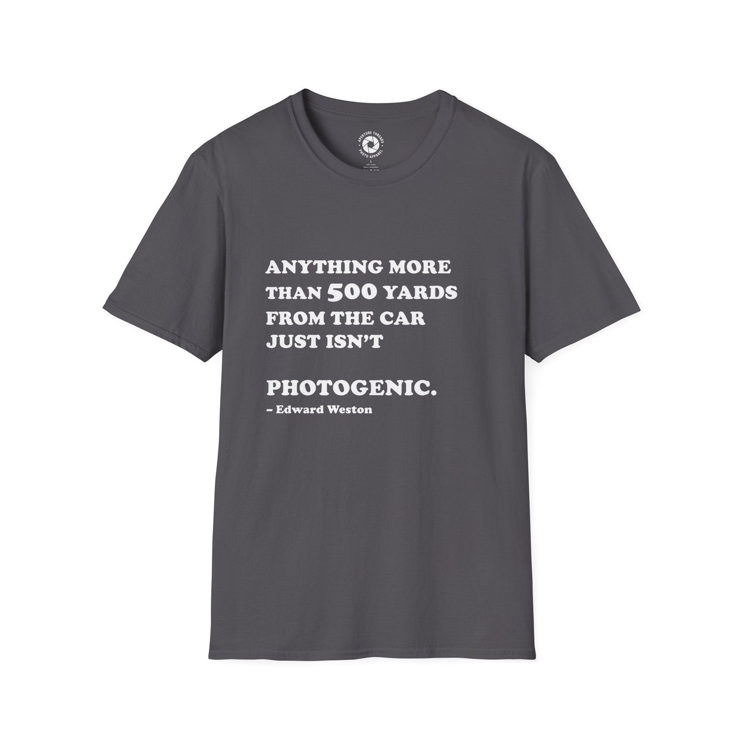 T-Shirt Charcoal / S 500 Yards T-Shirt