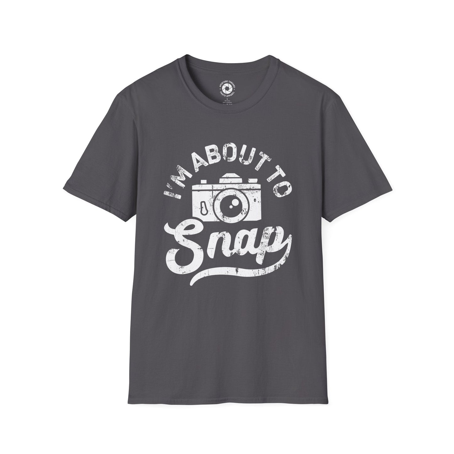 T-Shirt Charcoal / S About To Snap T-Shirt