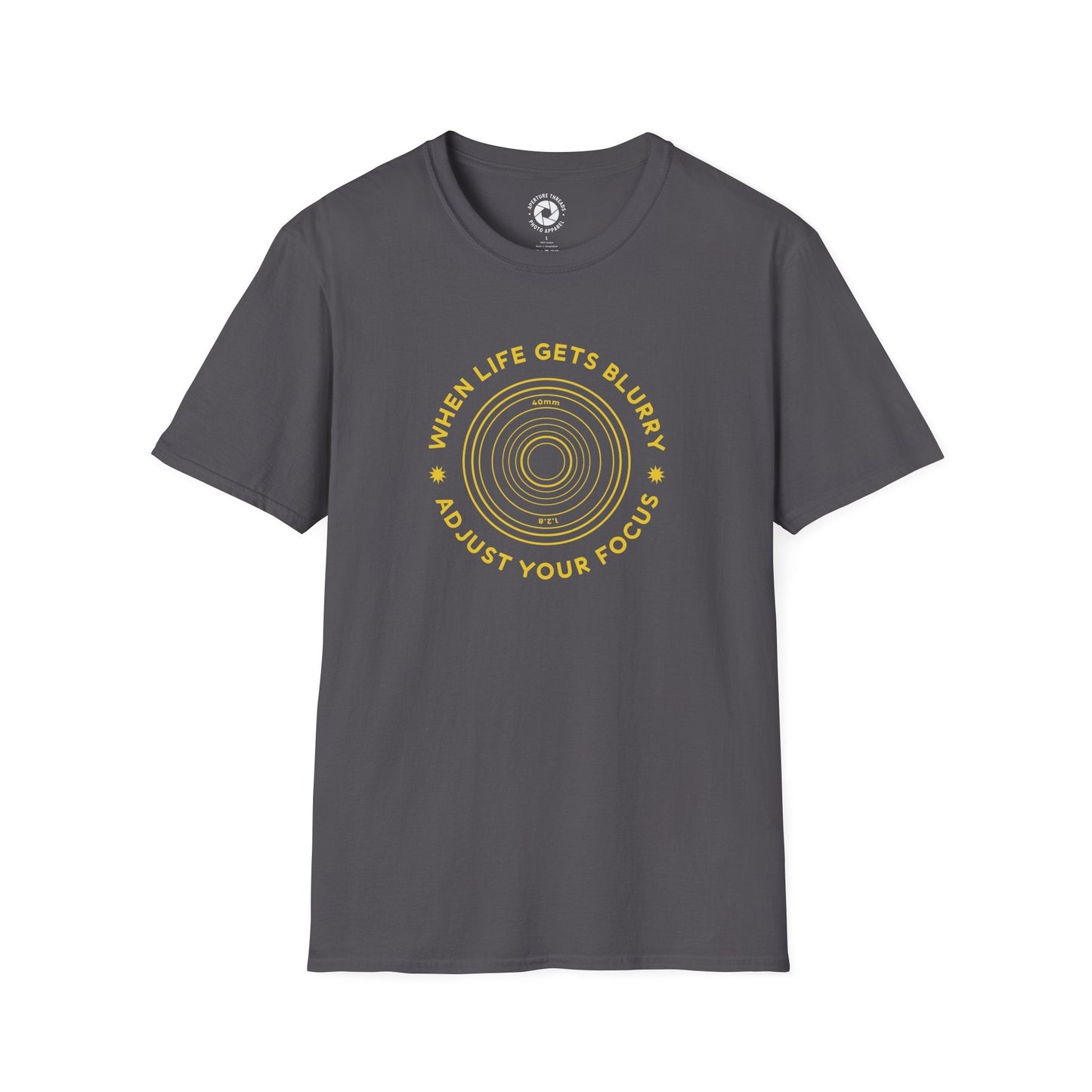 T-Shirt Charcoal / S Adjust Focus T-Shirt