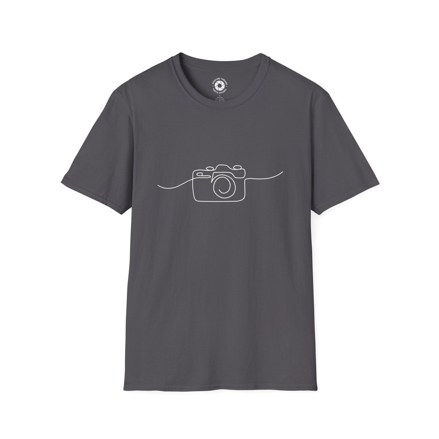 T-Shirt Charcoal / S Camera Line T-Shirt