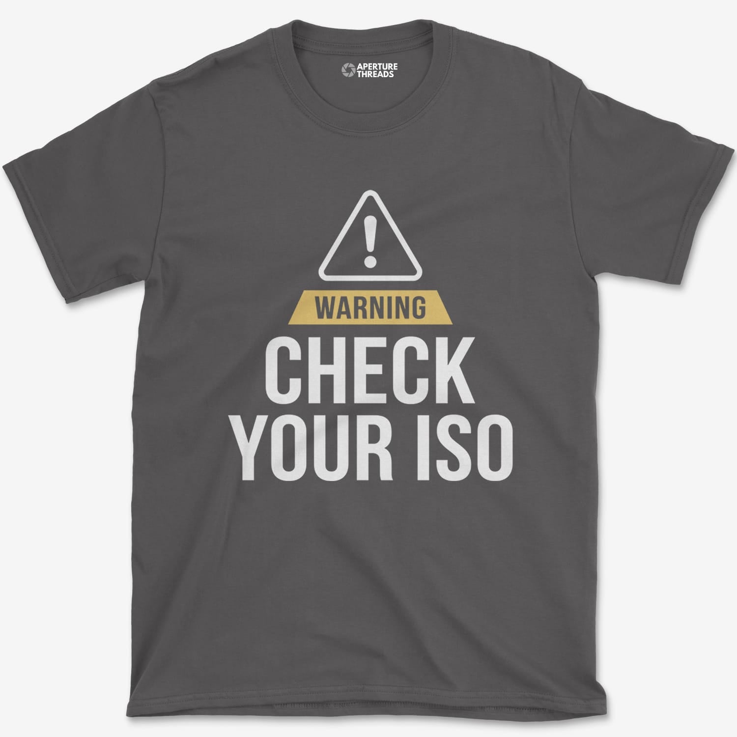 T-Shirt Charcoal / S Check ISO T-Shirt