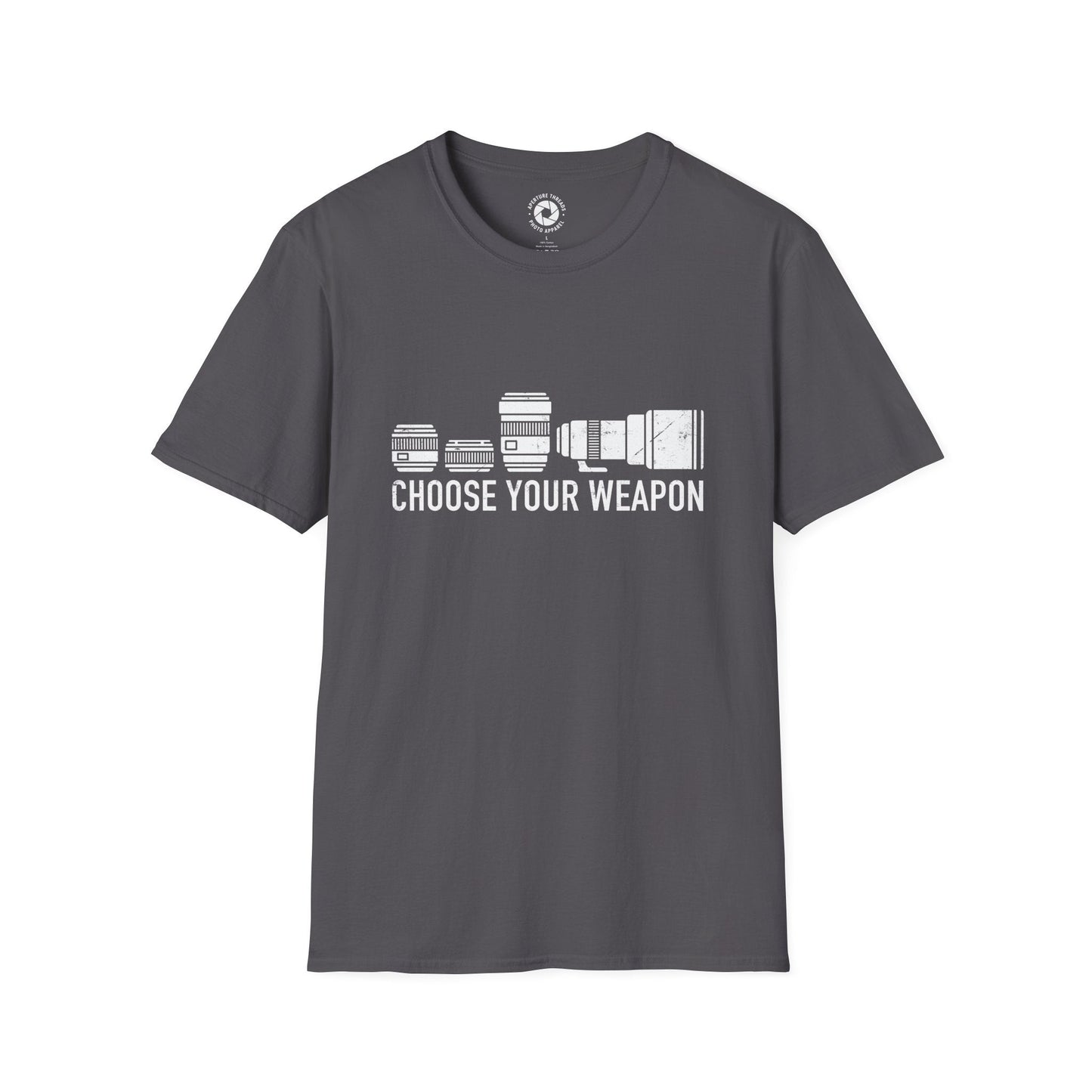 T-Shirt Charcoal / S Choose Your Weapon T-Shirt
