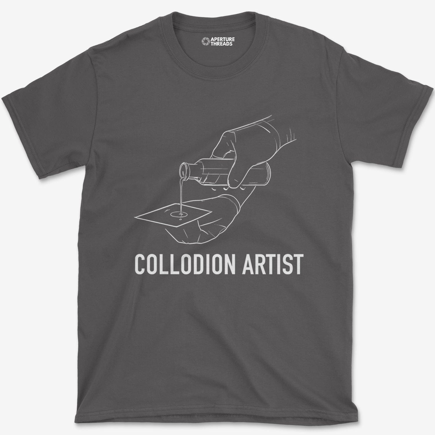 T-Shirt Charcoal / S Collodion Artist T-Shirt