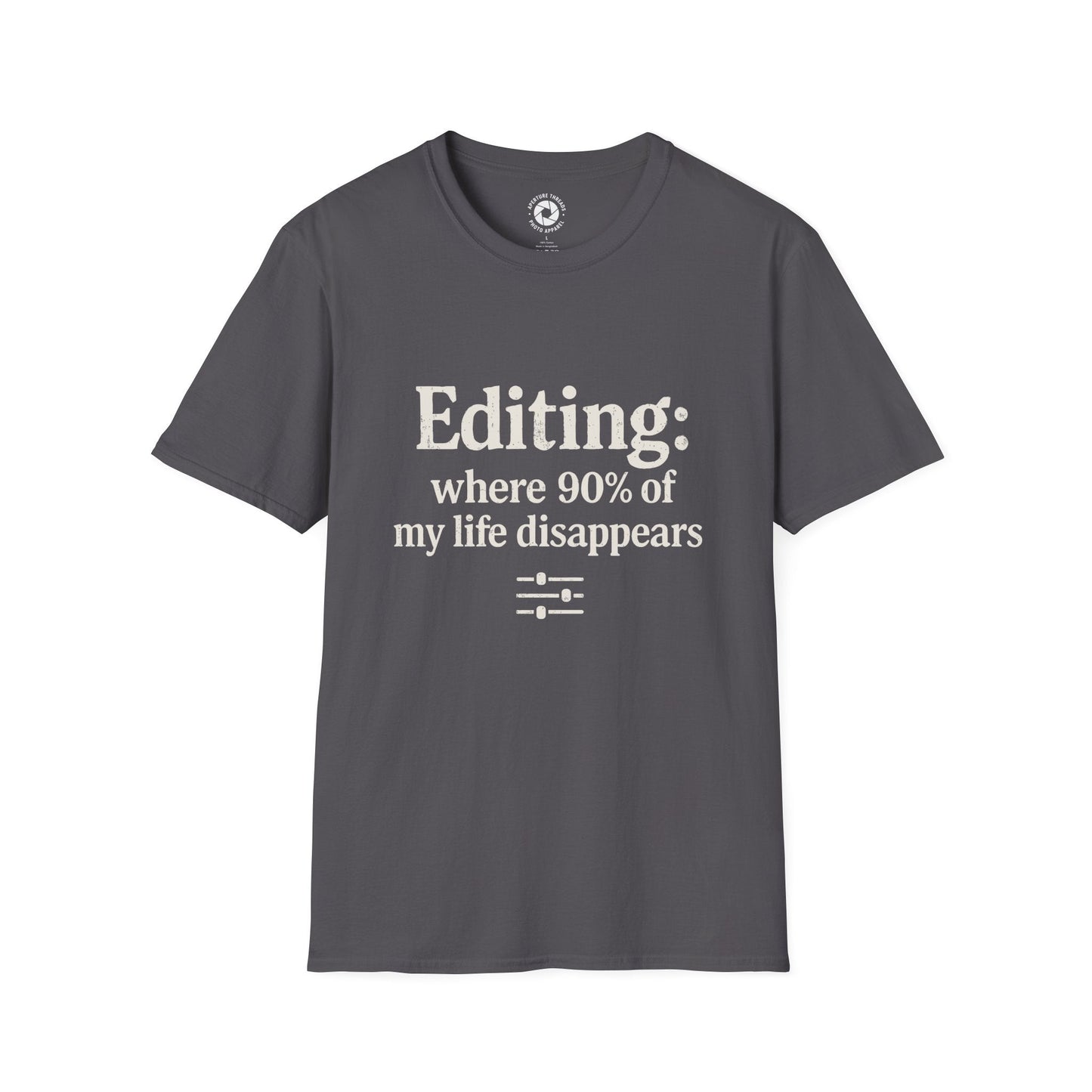 T-Shirt Charcoal / S Editing T-Shirt