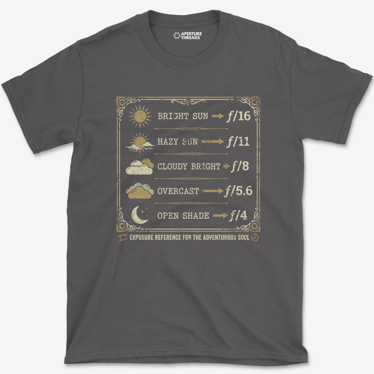 T-Shirt Charcoal / S Exposure Reference T-Shirt