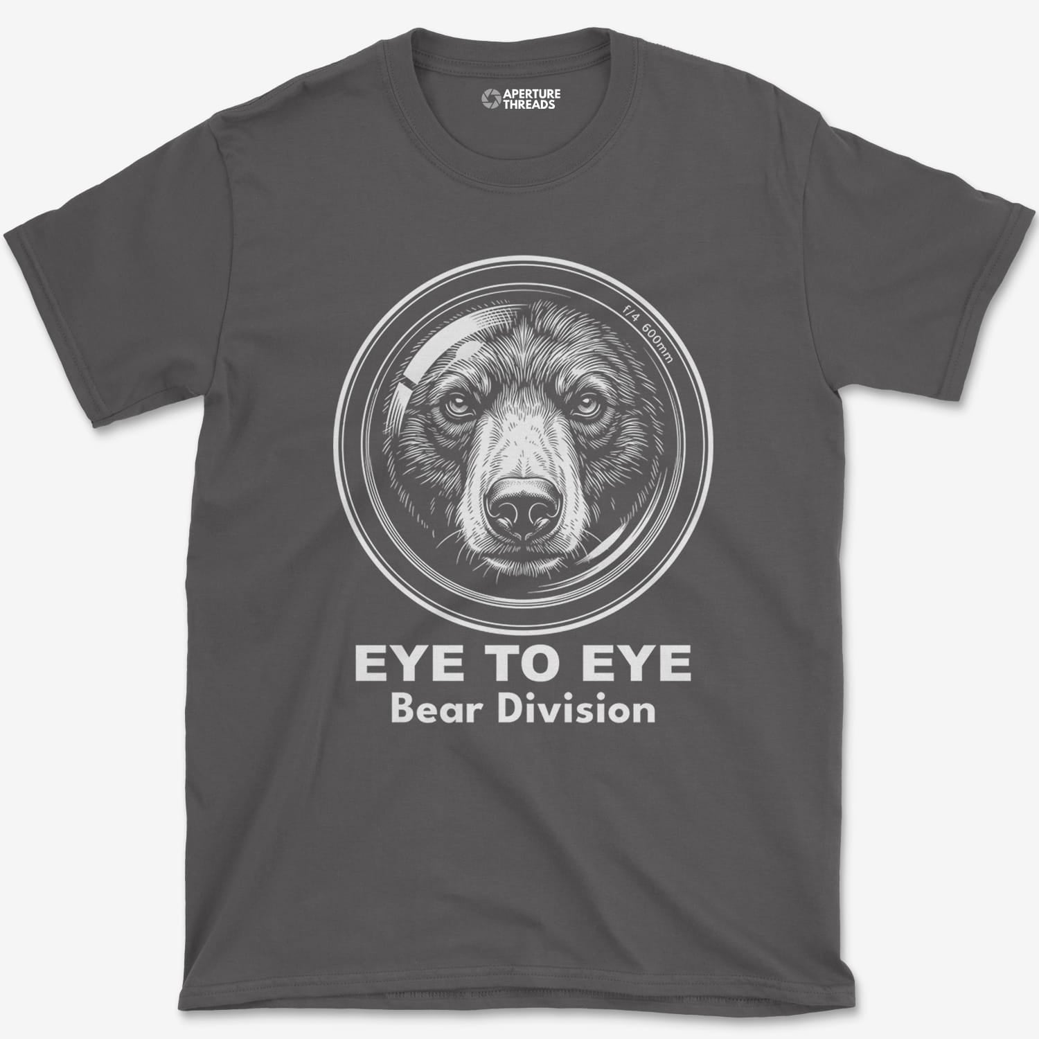 T-Shirt Charcoal / S Eye to Eye Bear T-Shirt