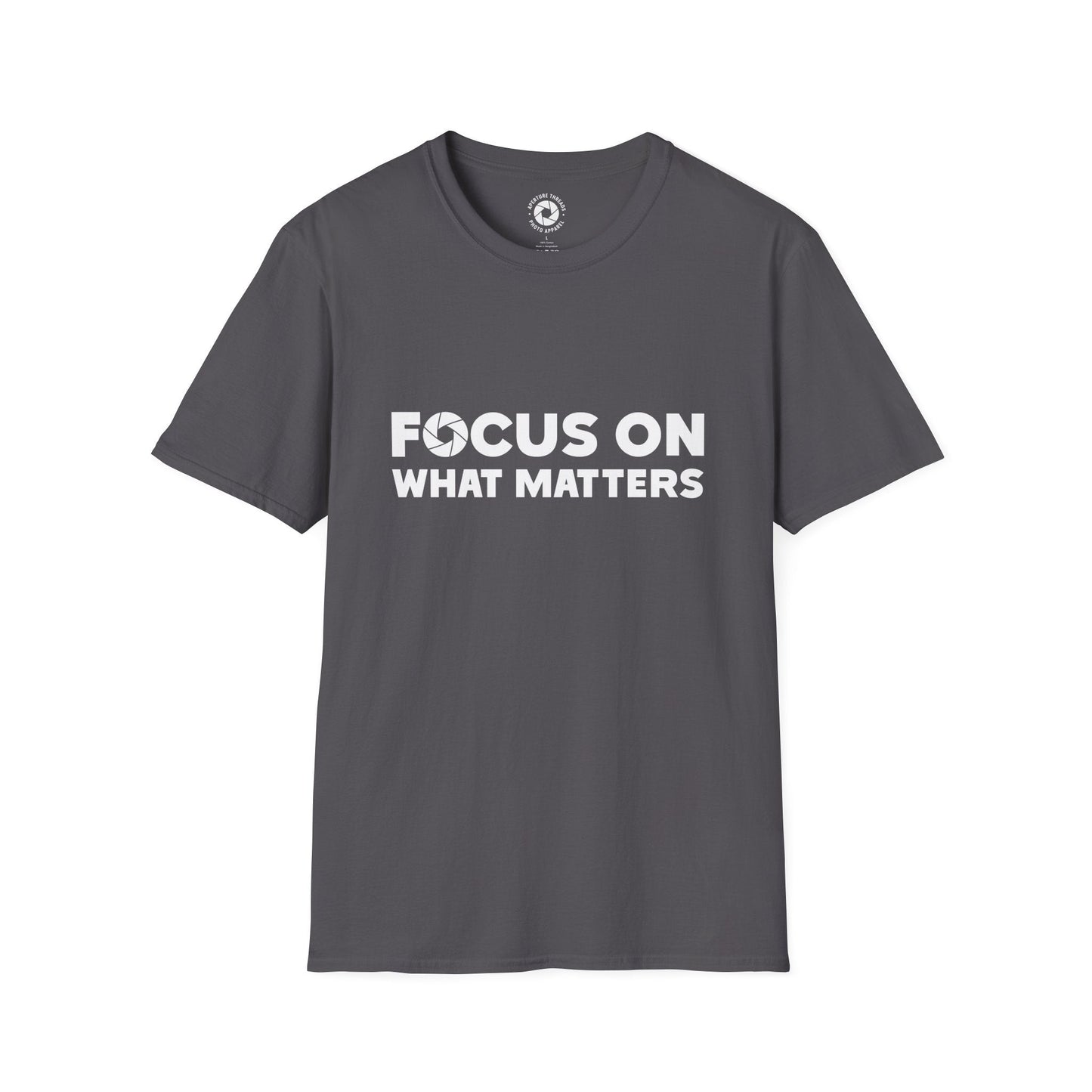 T-Shirt Charcoal / S Focus On T-Shirt